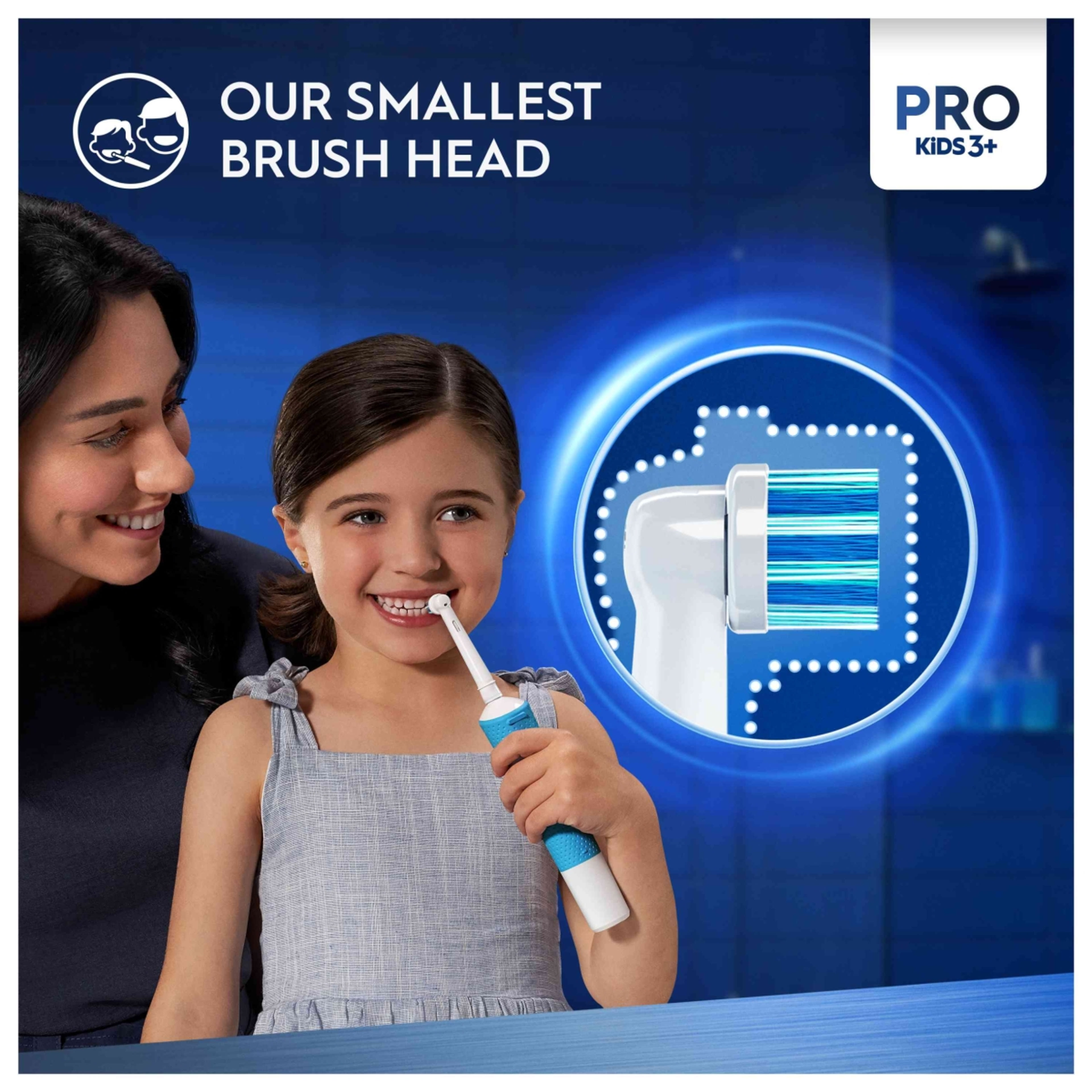 Oral-B Pro Kids Spiderman elektromos fogkefe pótfej - 4 db-5
