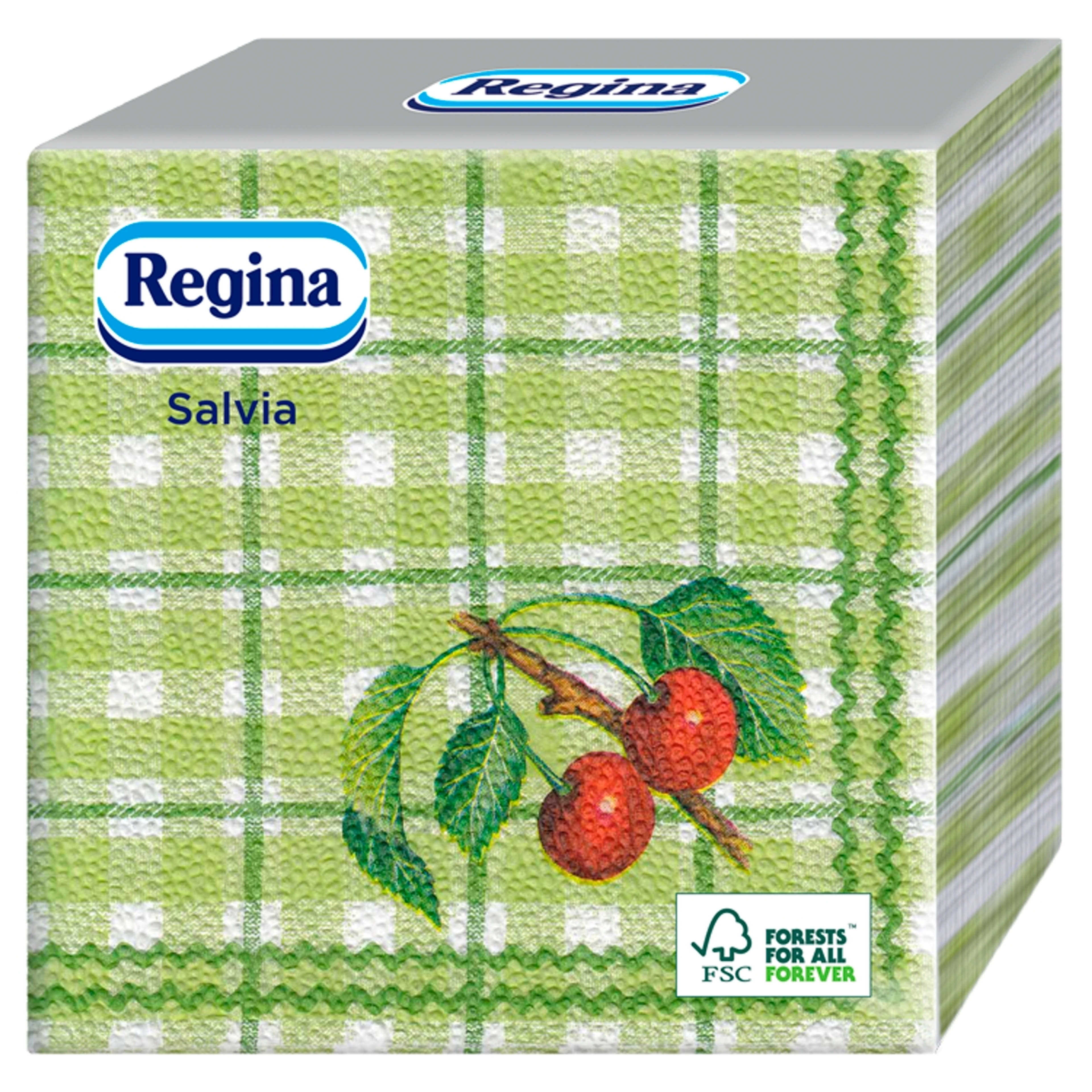 Regina Salvia, 1 rétegű szalvéta 33x33cm - 45 db-1