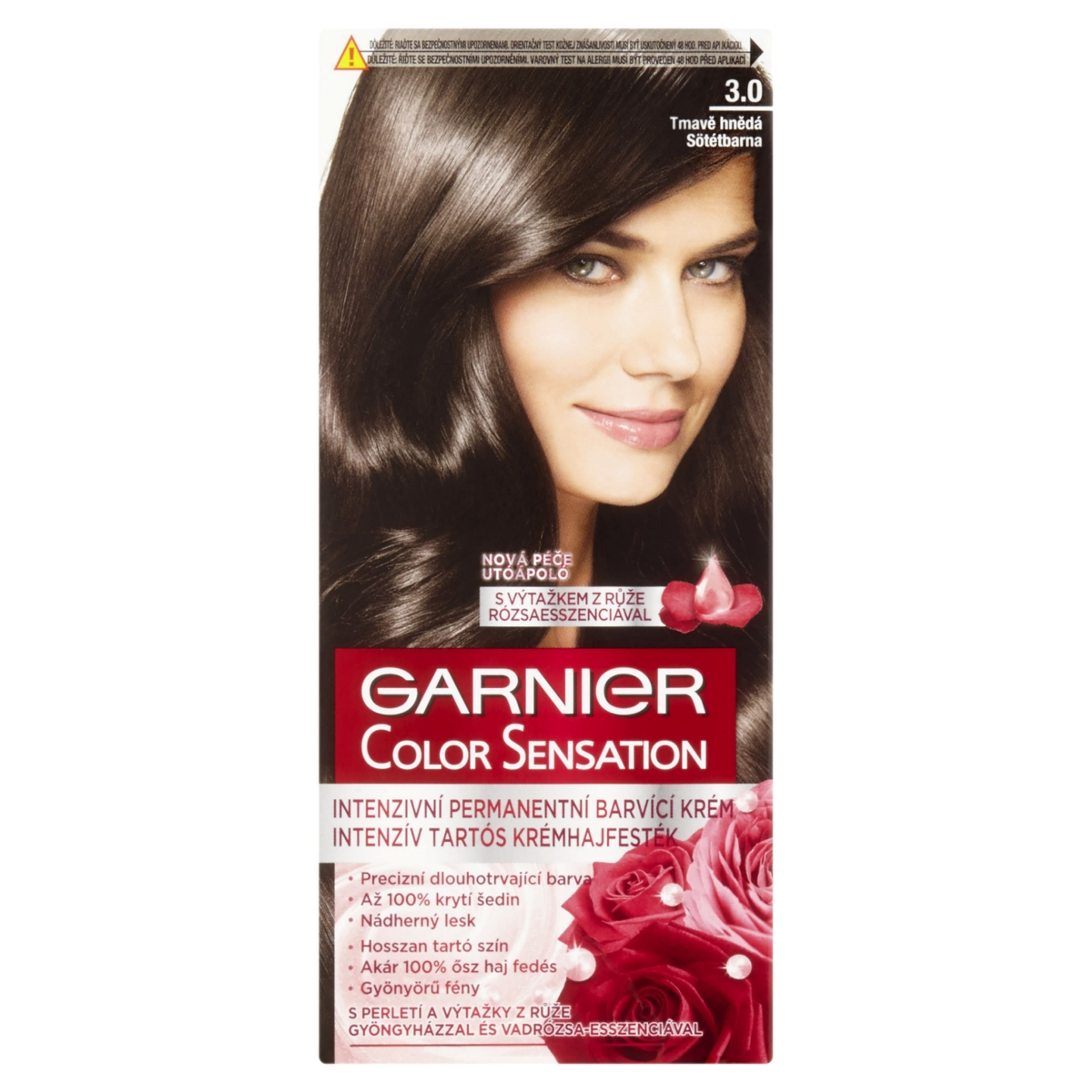 Garnier Color Sensation hajfesték 3 Sötétbarna - 1 db-1