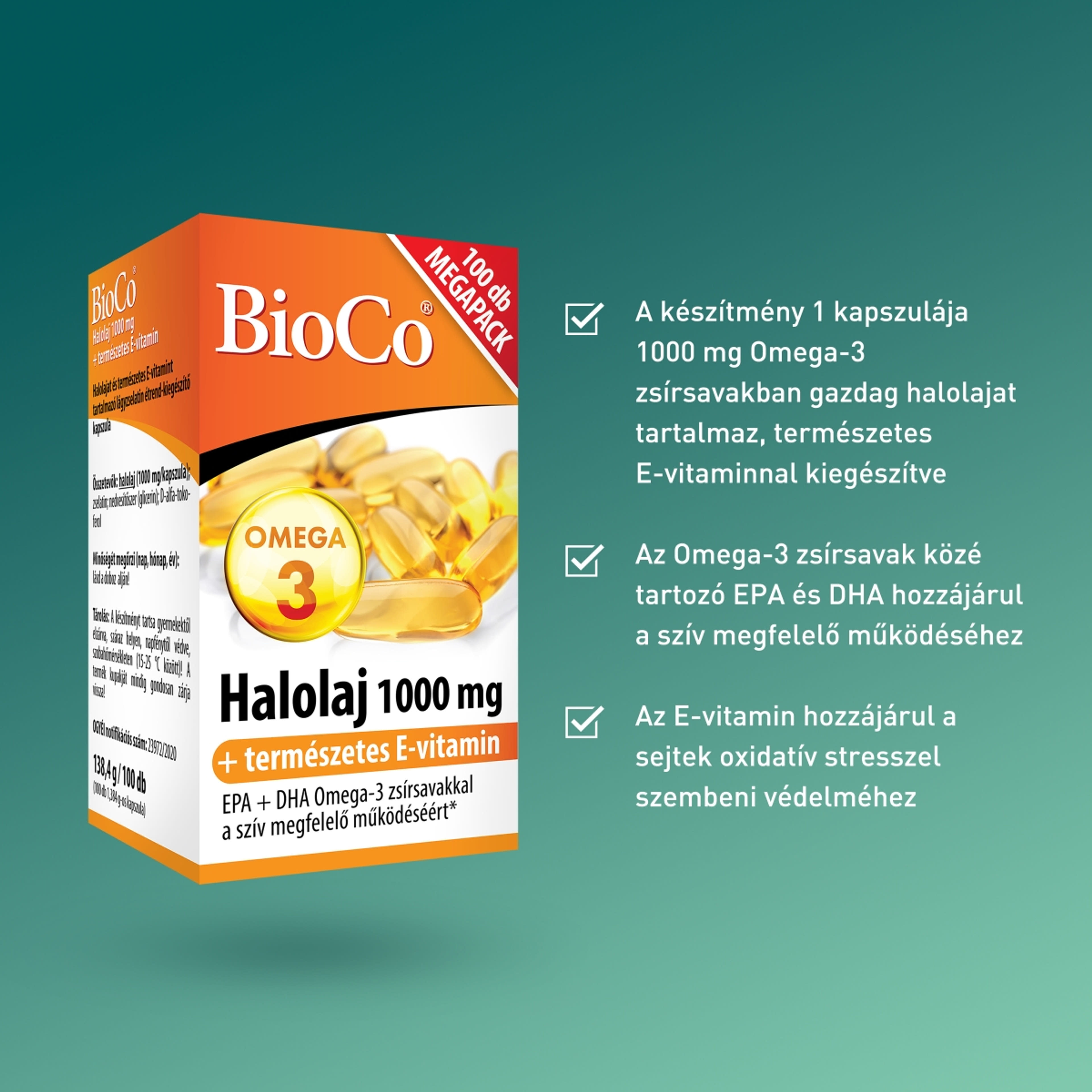 Bioco Halolaj étrendkiegészítő tabletta - 100 db-4