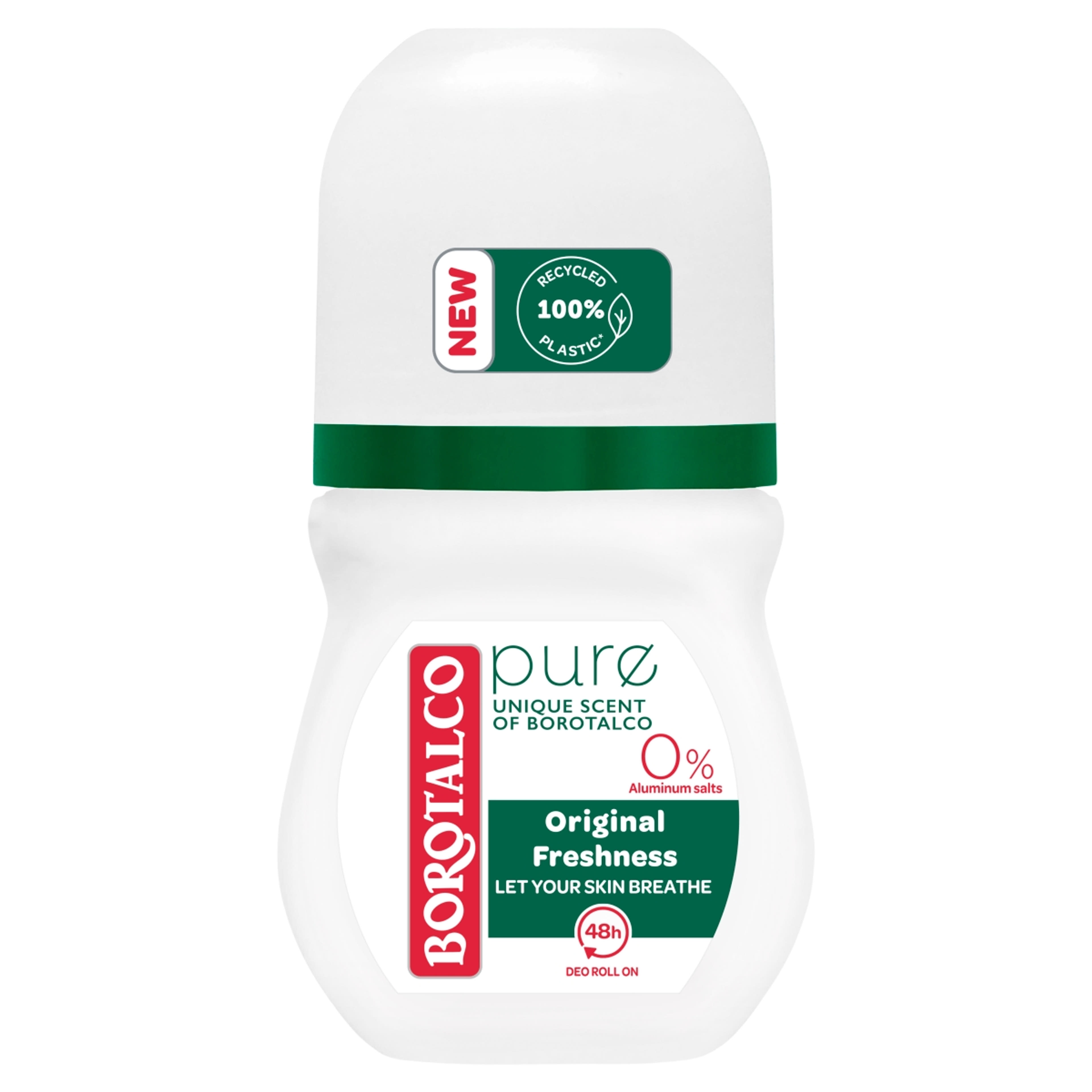 Borotalco Pure Original Freshness golyós dezodor - 50 ml-1