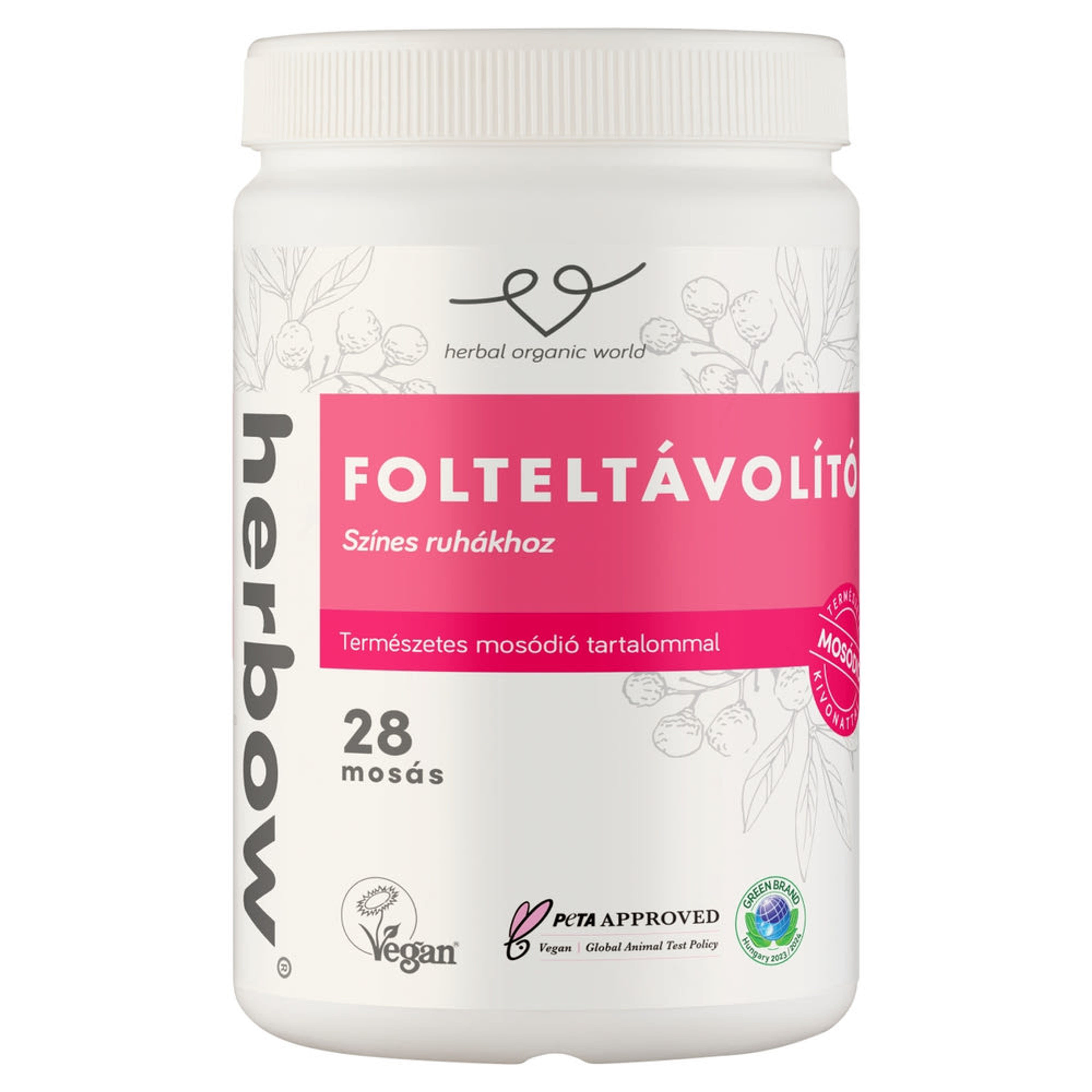 Herbow folteltávolító színes ruhákhoz - 700 g