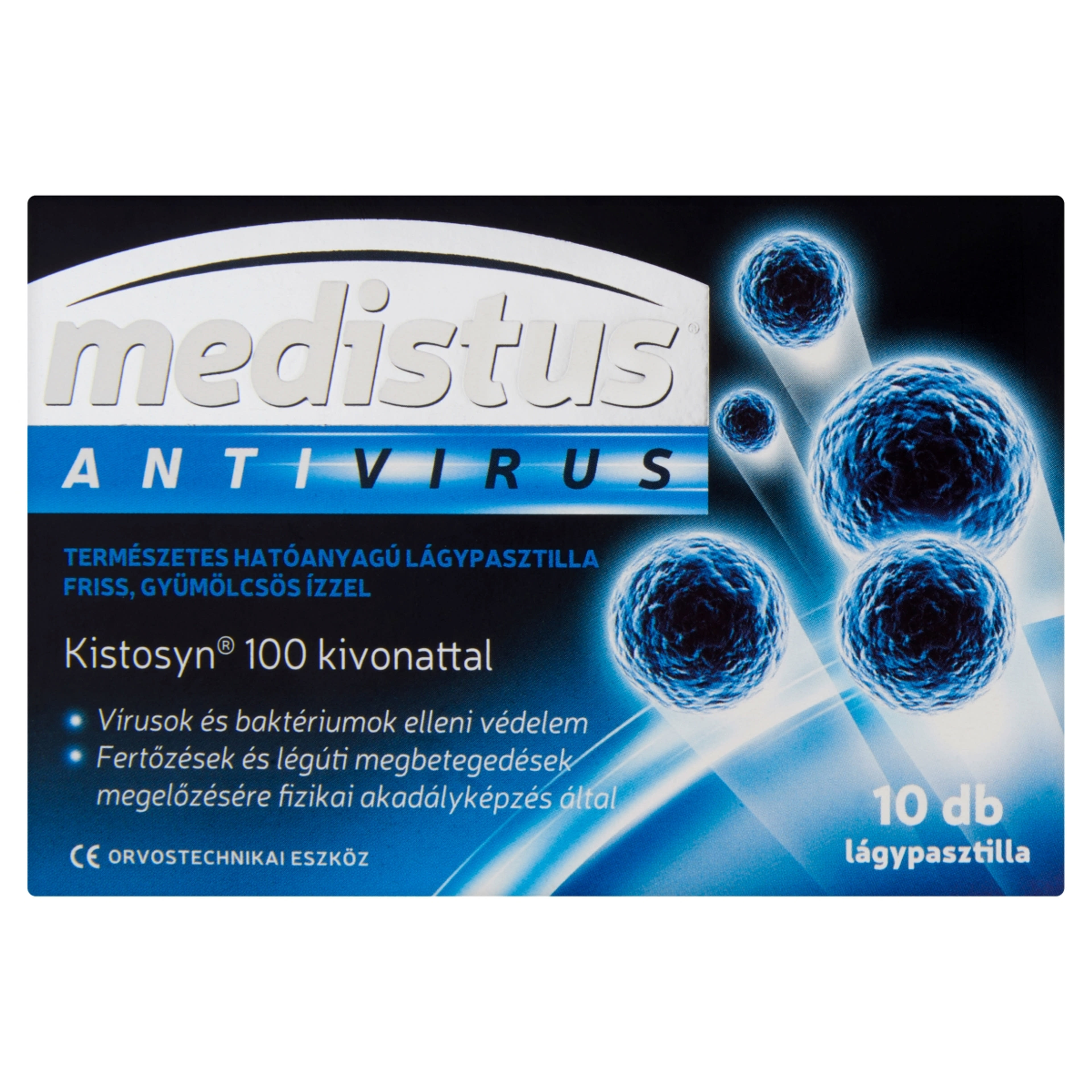 Medistus Antivirus Lágypasztilla - 10 db-1