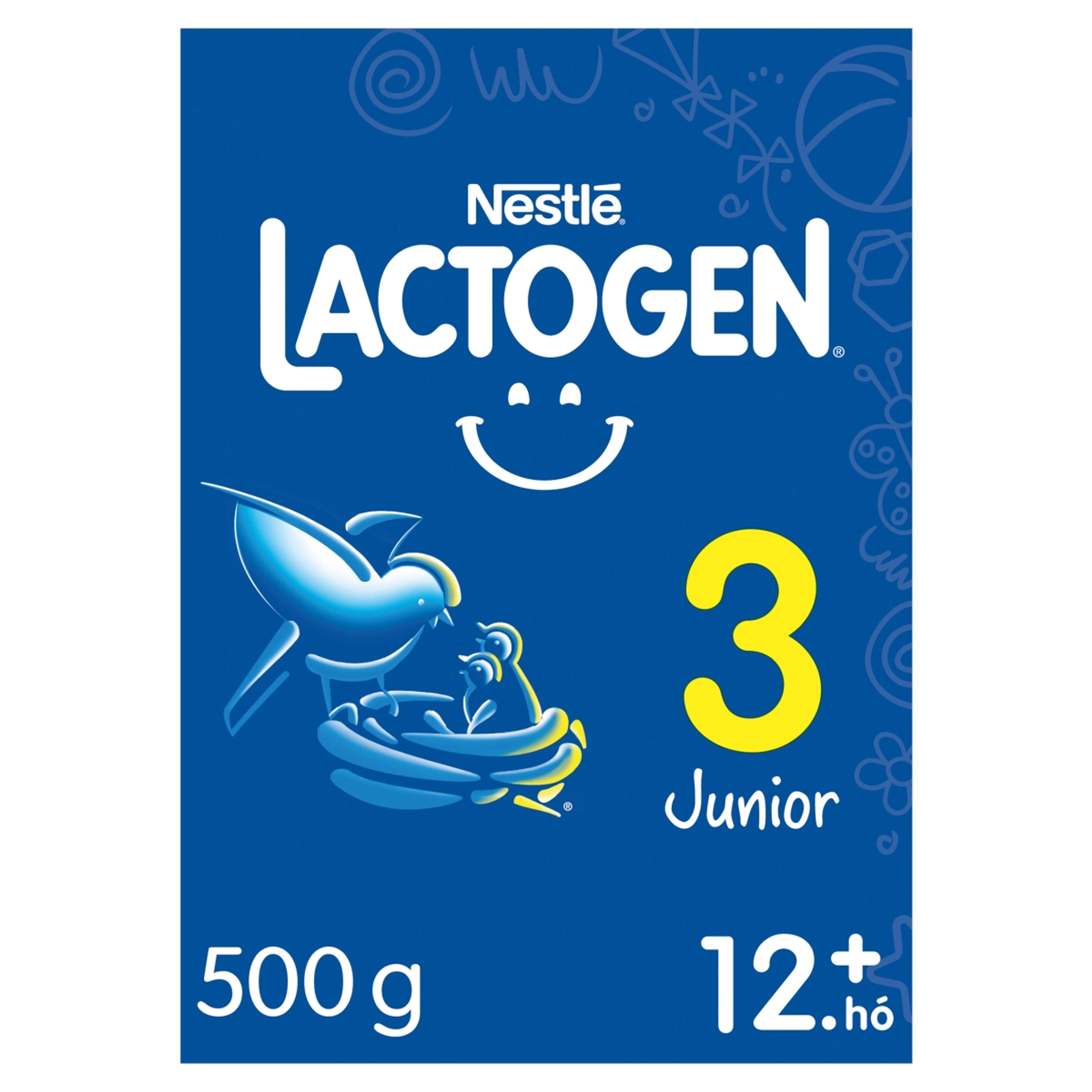 Lactogen 3 Junior tejalapú anyatej-kiegészítő tápszer 12. hónapos kortól - 500 g