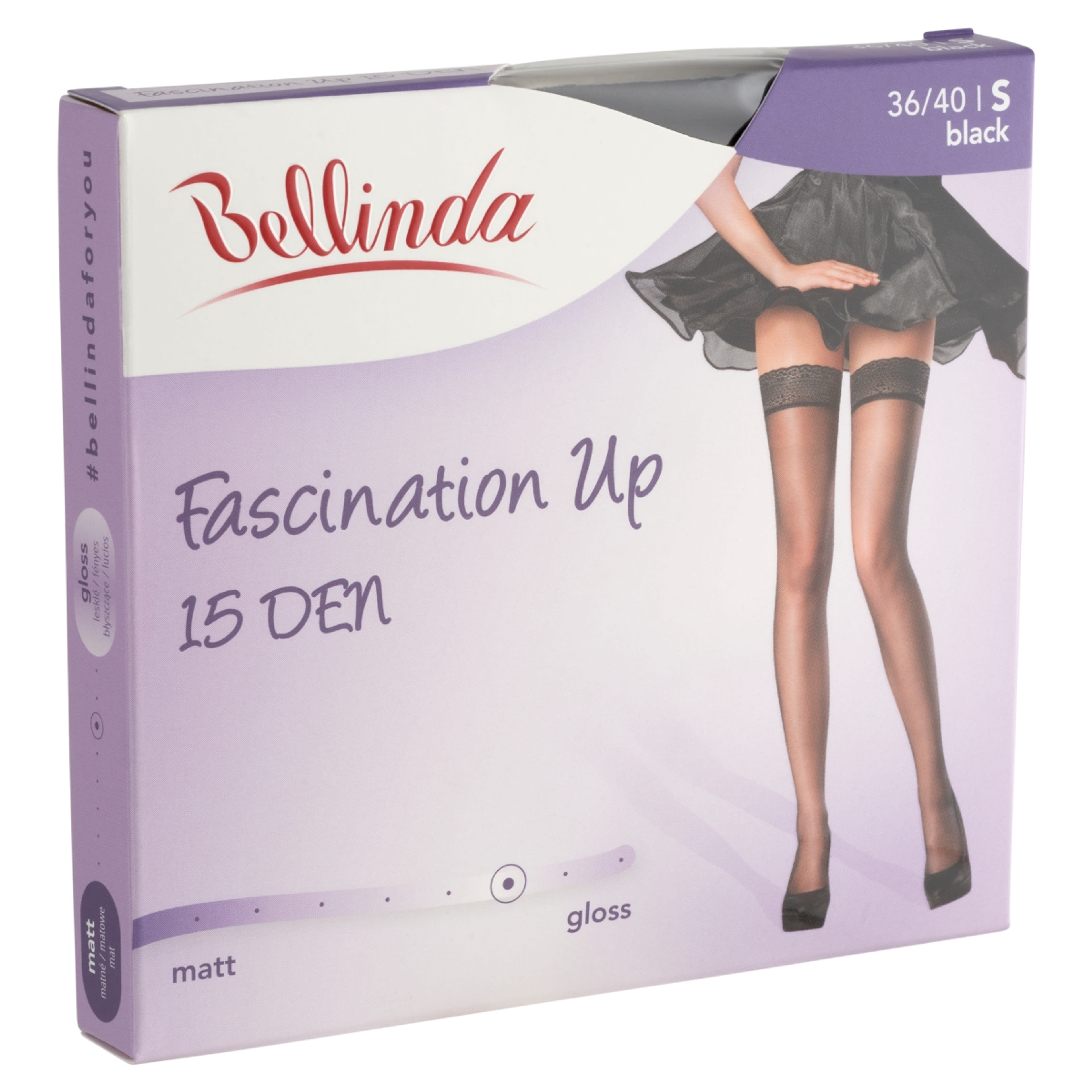Bellinda Fascination 15 Den Fekete S Combfix - 1 db-2