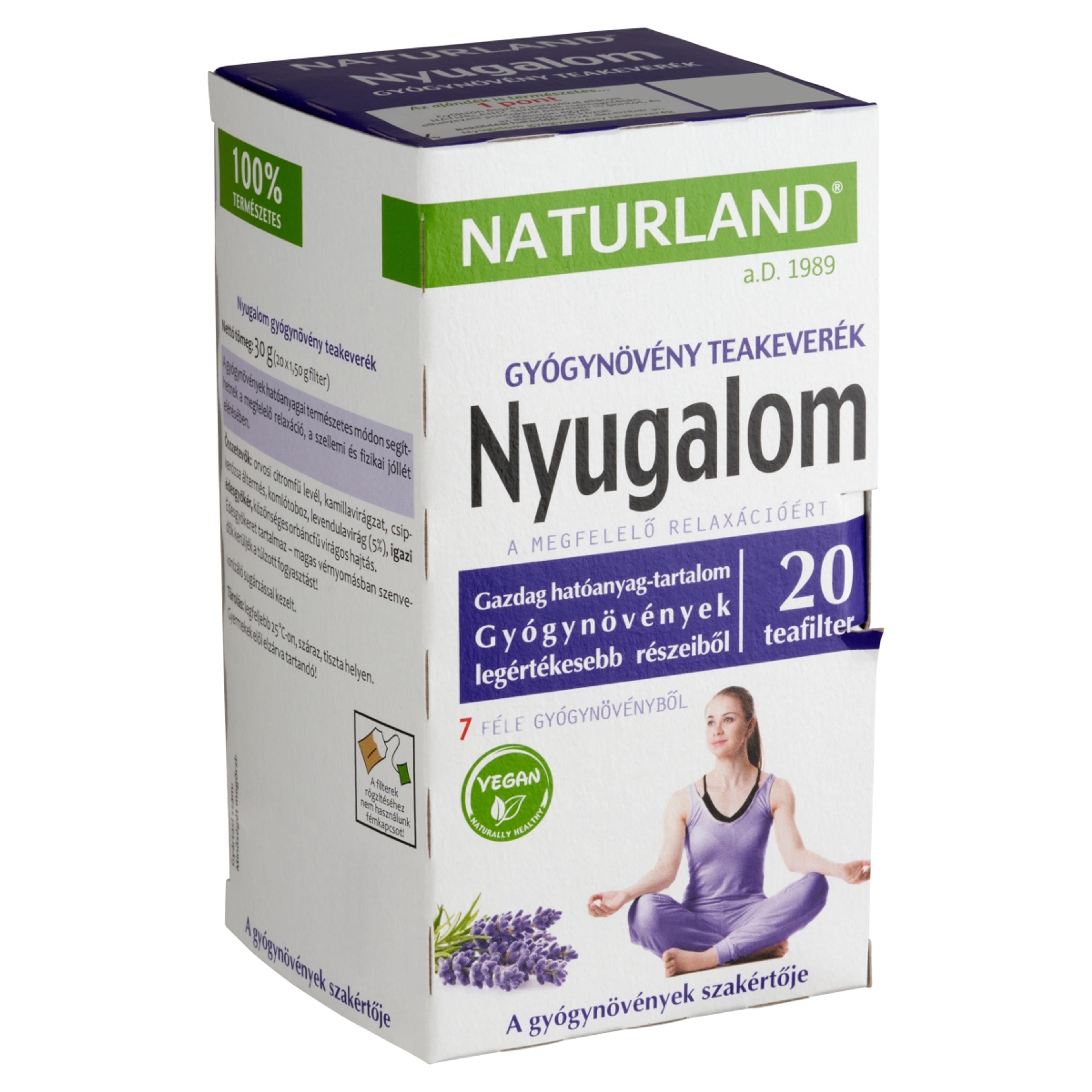 Naturland Nyugalom teakeverék - 30 g-2
