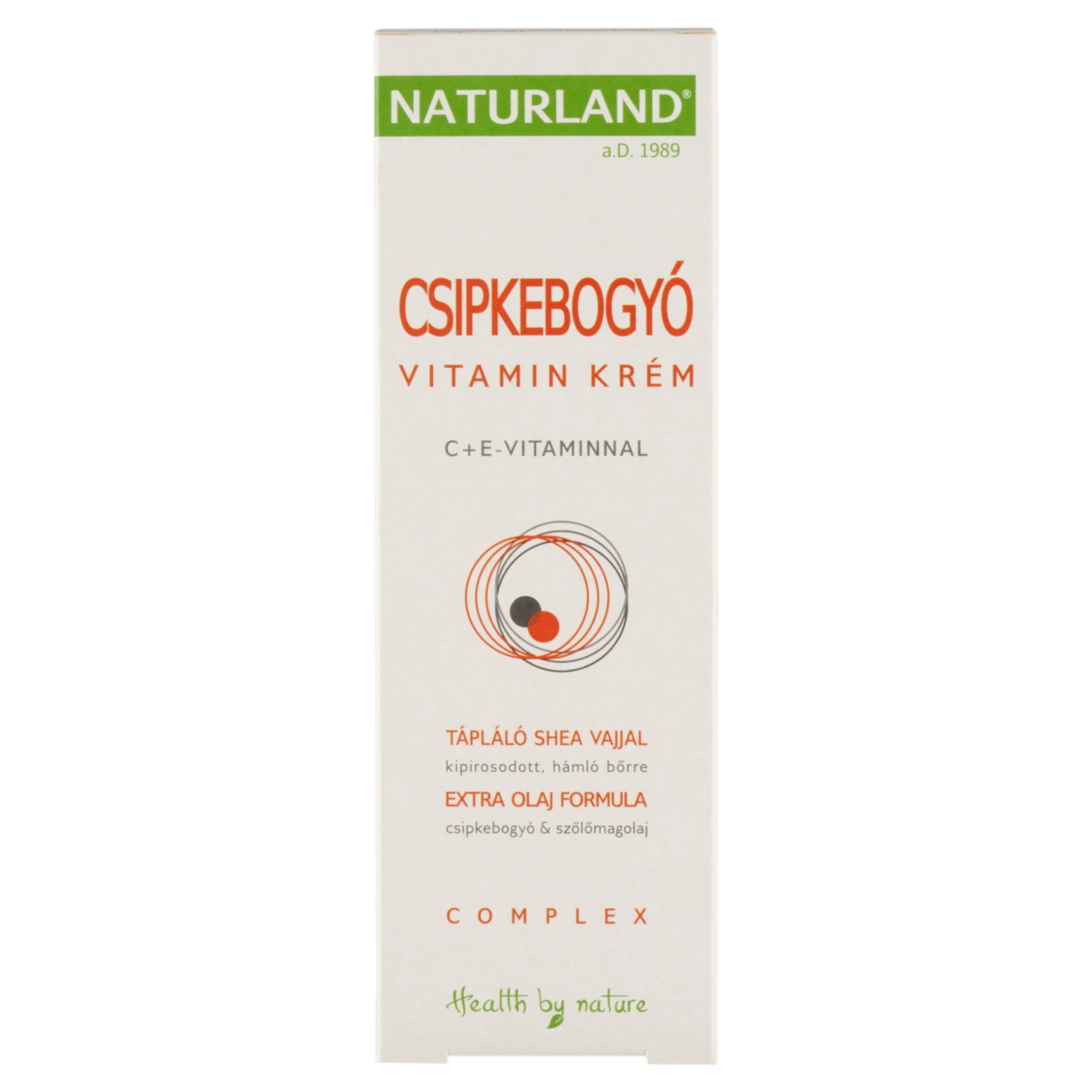 Naturland Csipkebogyó vitamin krém - 100 ml-1