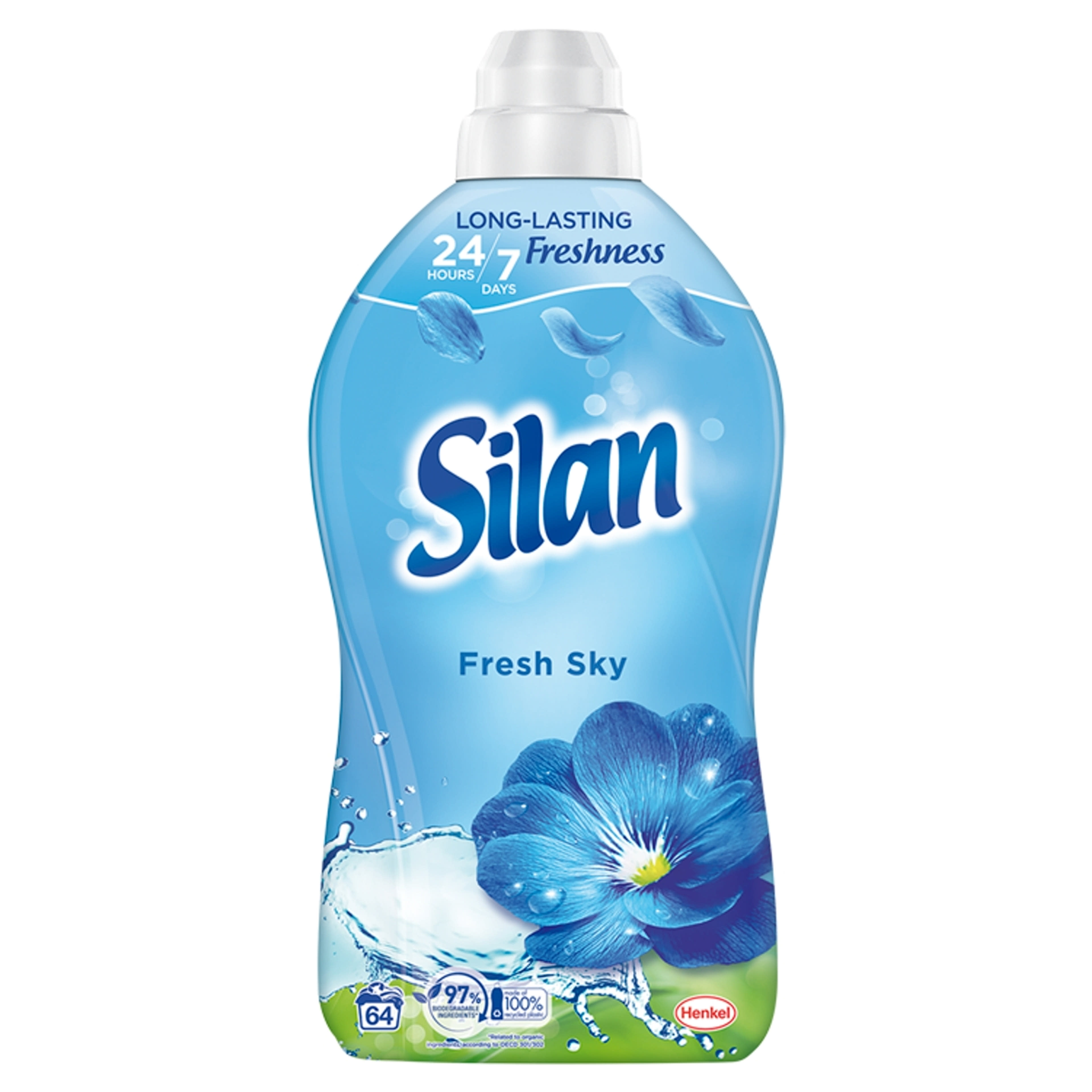 Silan Fresh Sky öblítő koncentrátum 64 mosás - 1408 ml