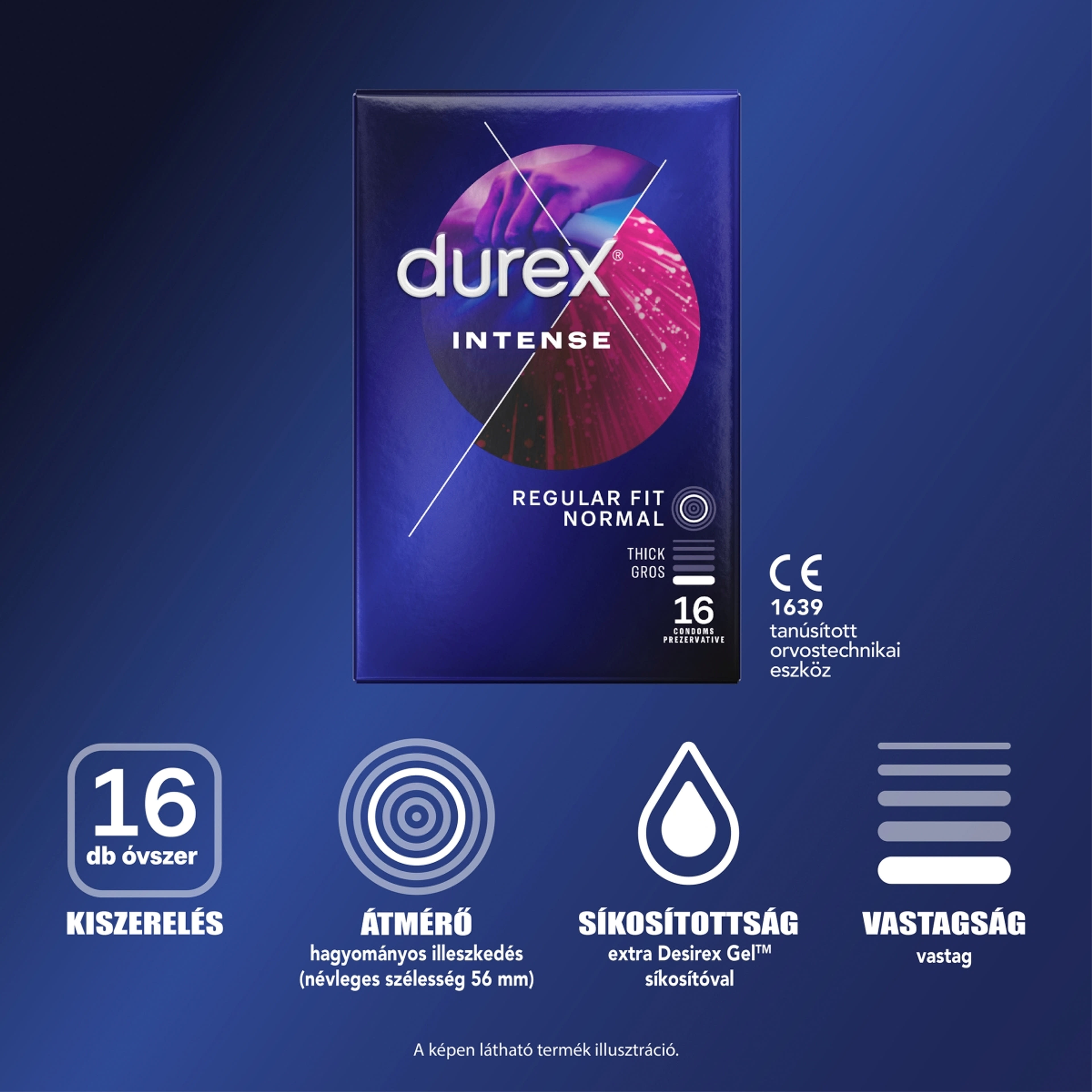 Durex óvszer intense - 16 db-4