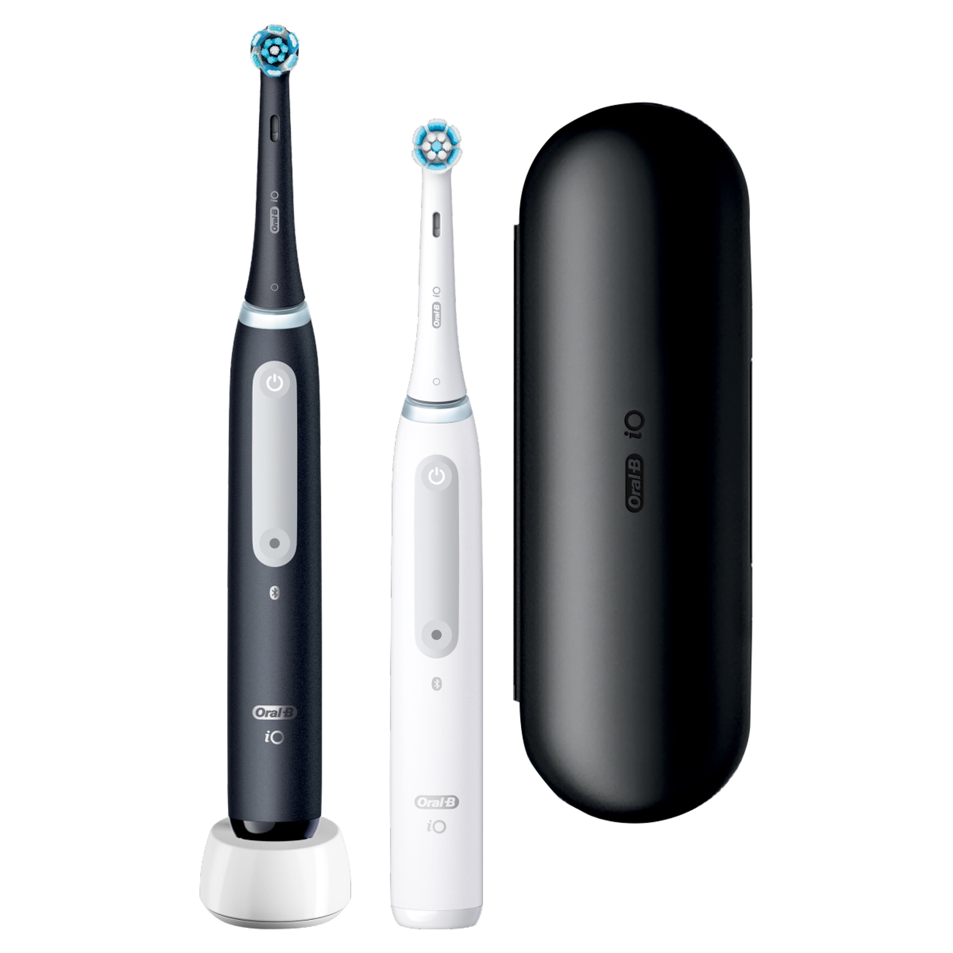Oral-B iO 4 elektromos fogkefe, fekete és fehér - 2 db-10