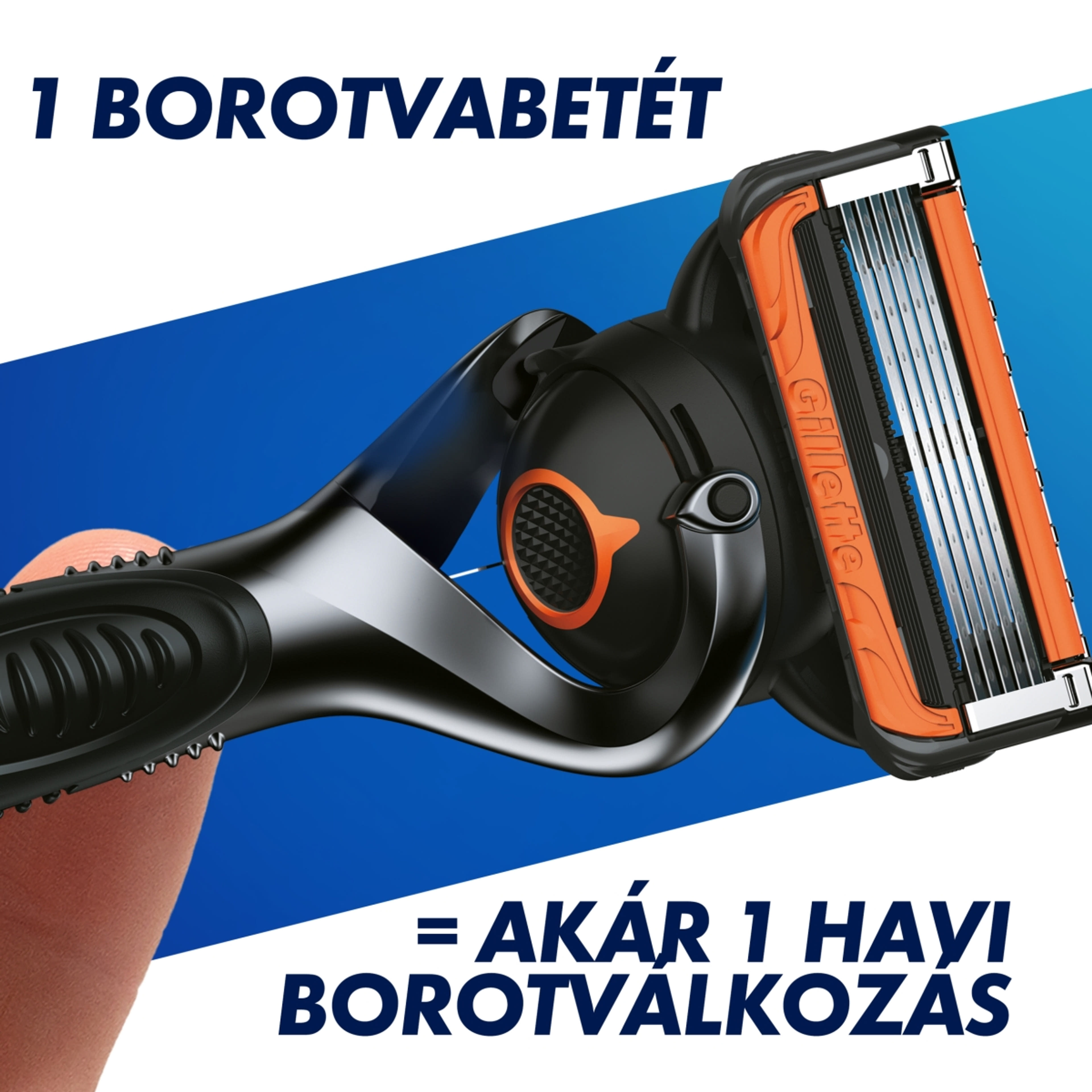 Gillette Fusion ProGlide Power 5 pengés borotvabetét - 4 db-3