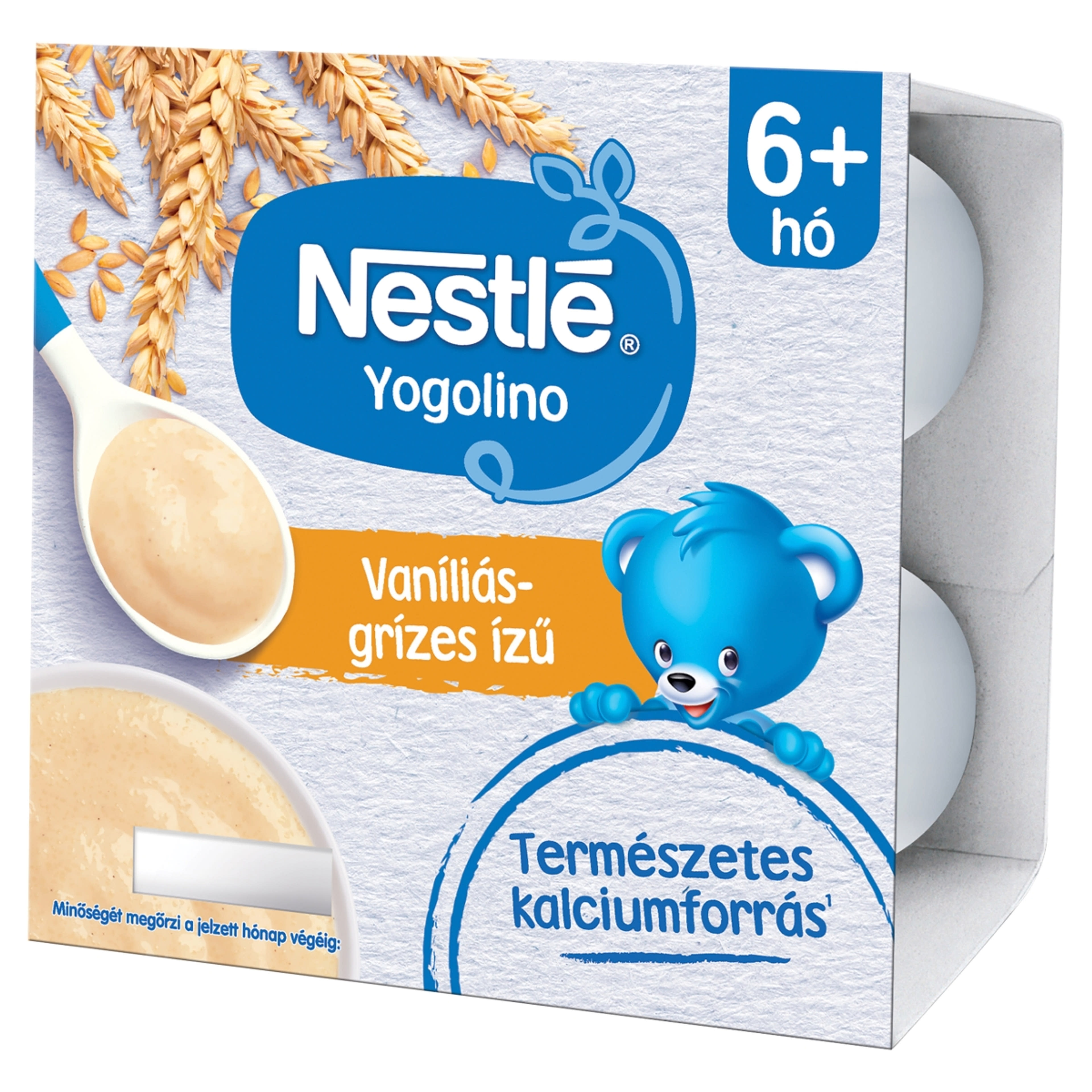 Nestlé Yogolino Bébidesszert Grízes Vaníliás 6 Hónapos Kortól 4*100g - 400 g-3