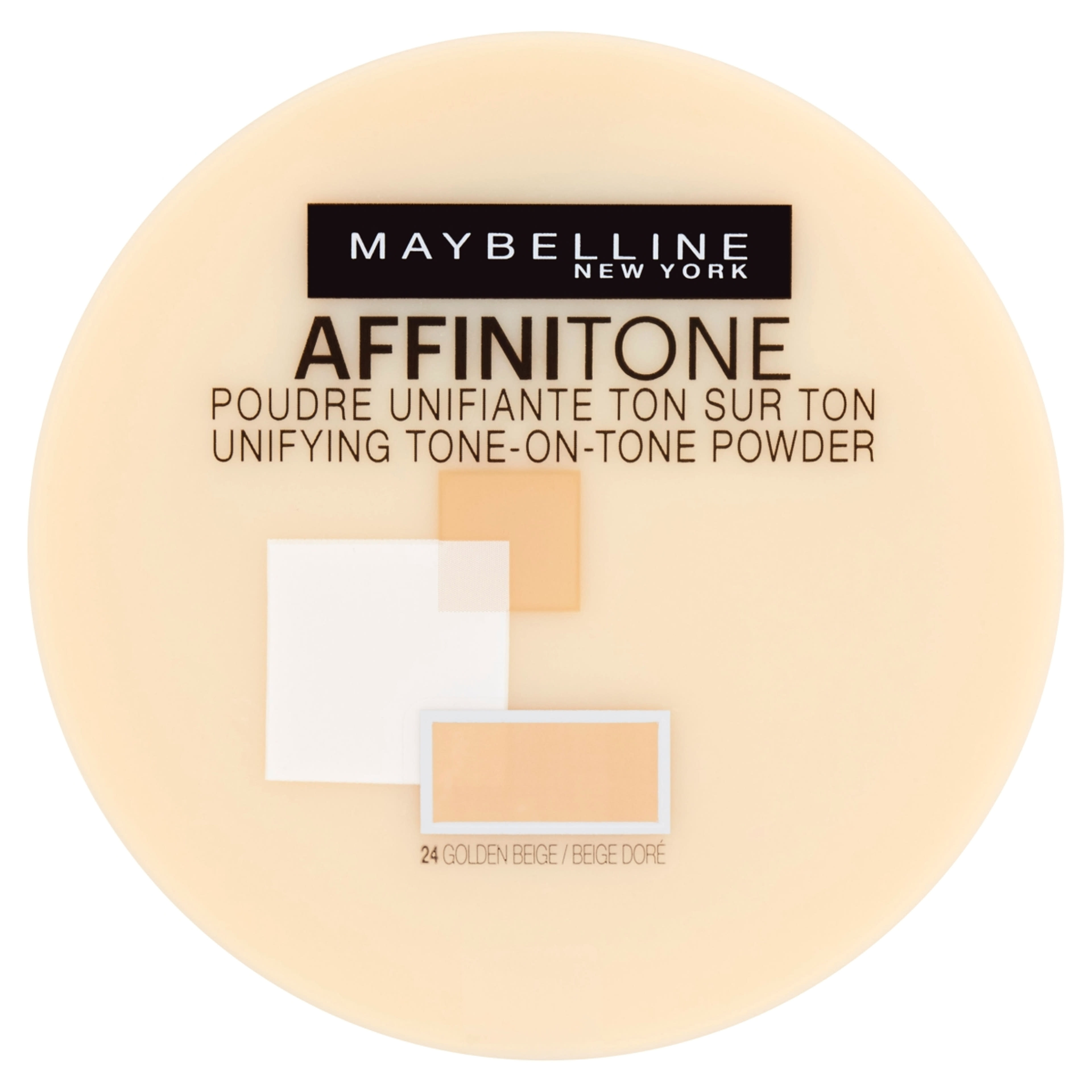 Maybelline Affinitone púder, 24 Golden Beige - 1 db