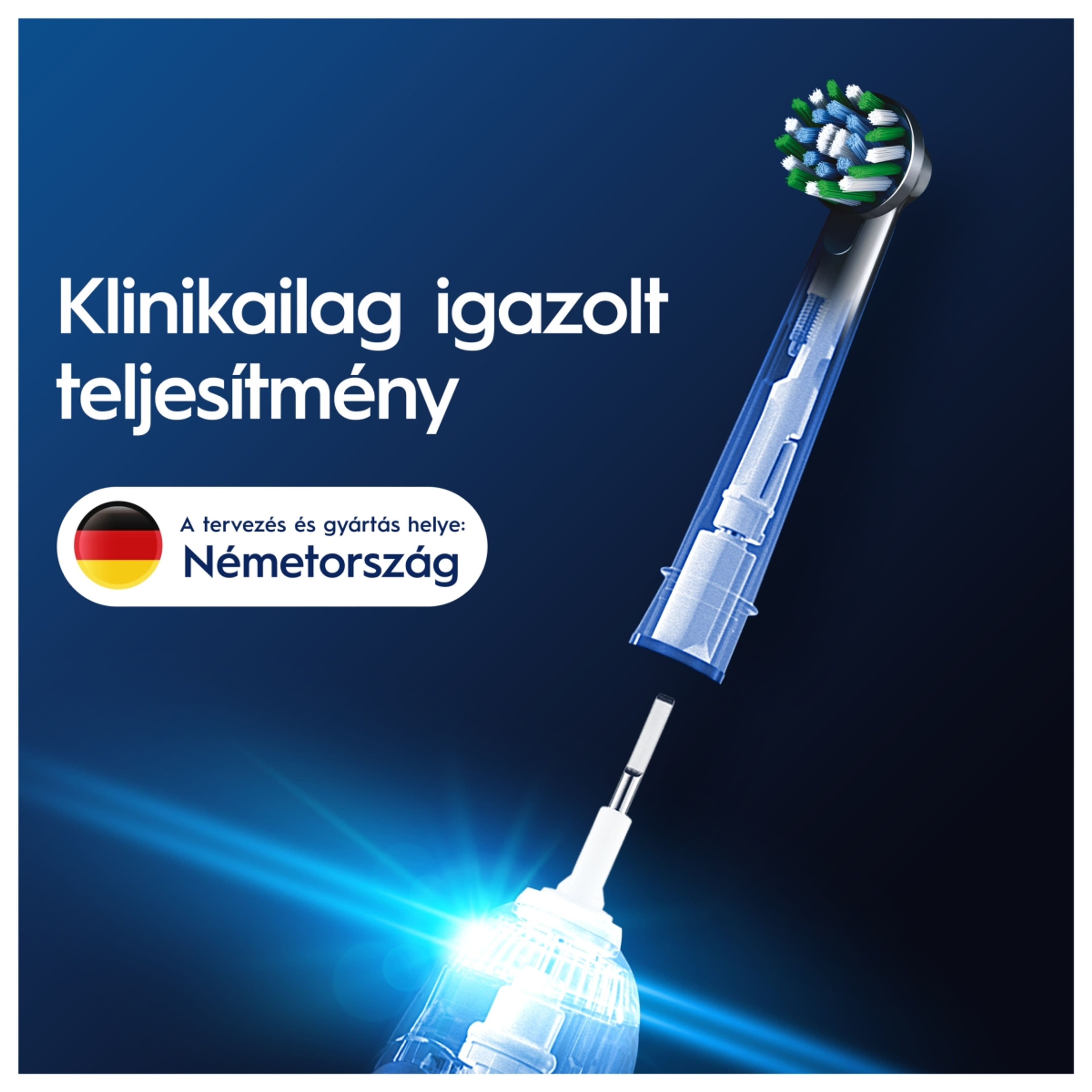 Oral-B Pro Cross Action fogkefefej /fekete - 4 db-6