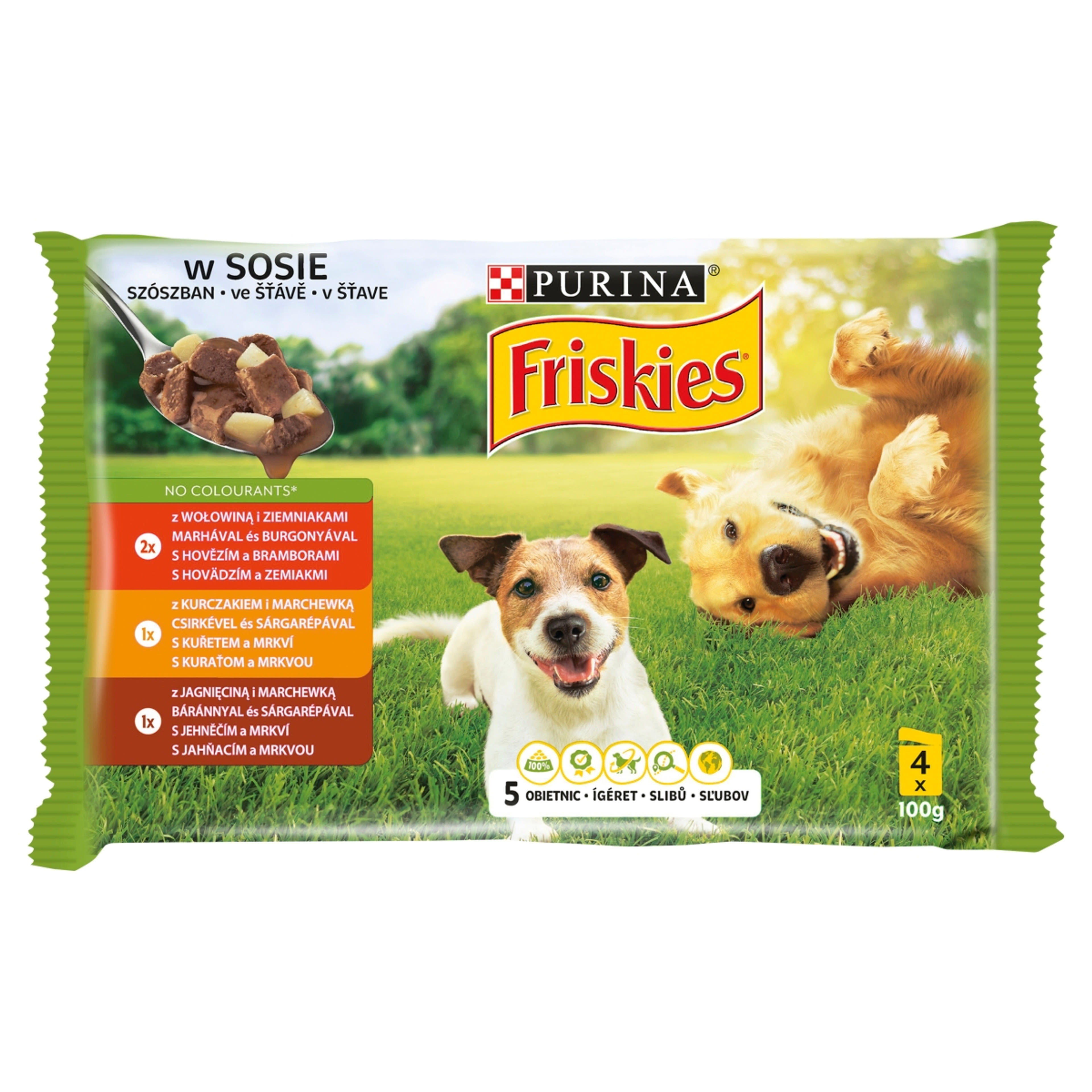 Friskies Vitafit felnőtt teljes értékű szárazeledel kutyáknak - 400 g