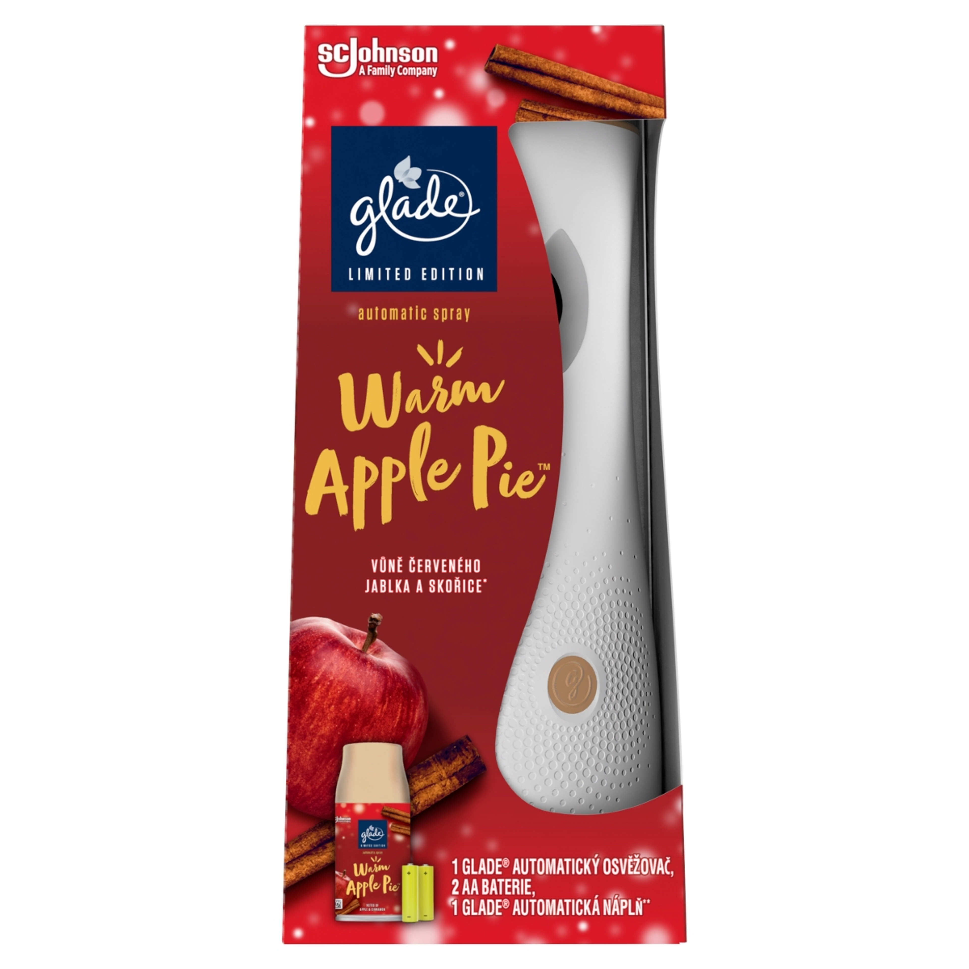 Glade Warm Apple Pie automata légfrissítő készülék - 269 ml