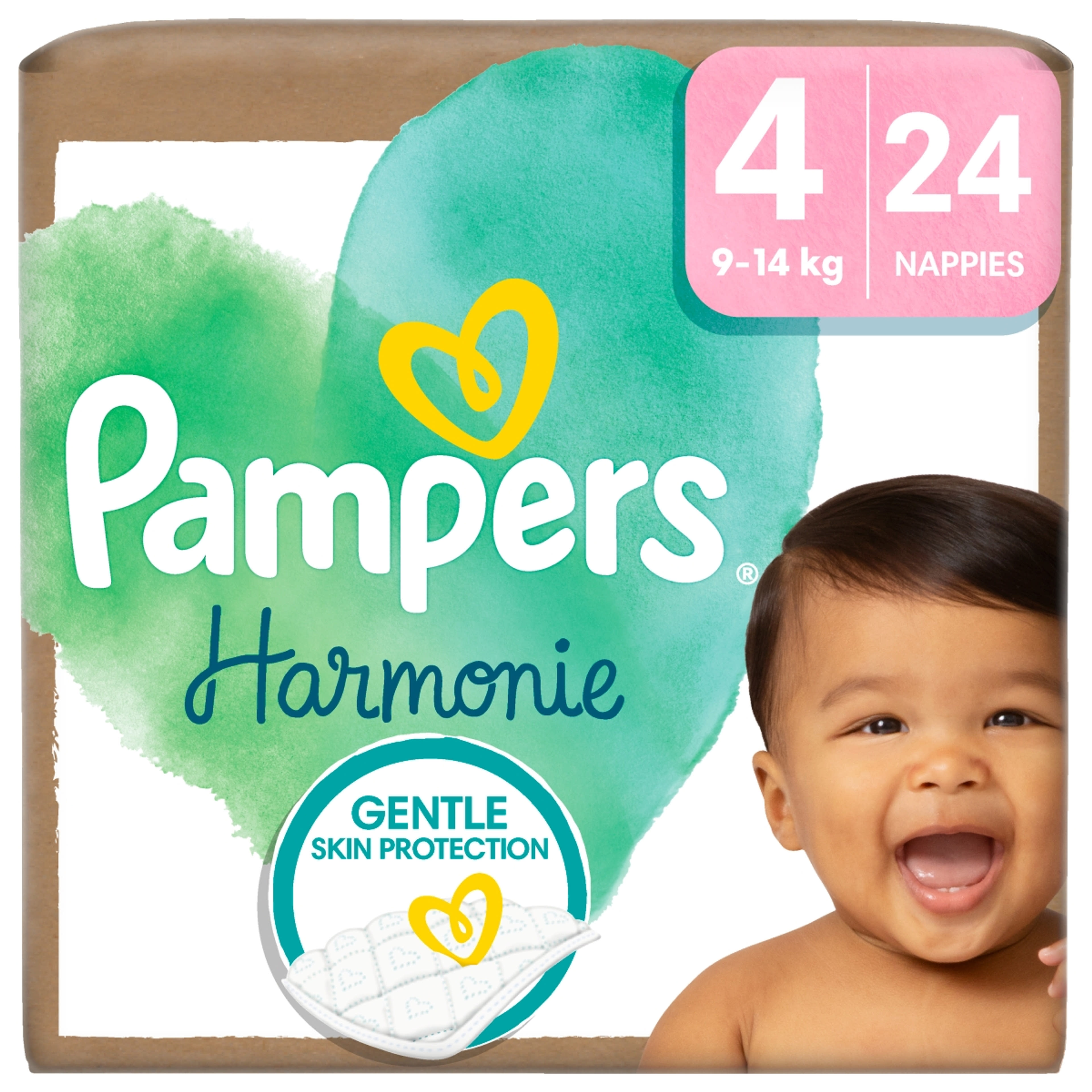 Pampers Harmonie bugyielenka, méret: 4, 9kg-15kg - 24 db-3