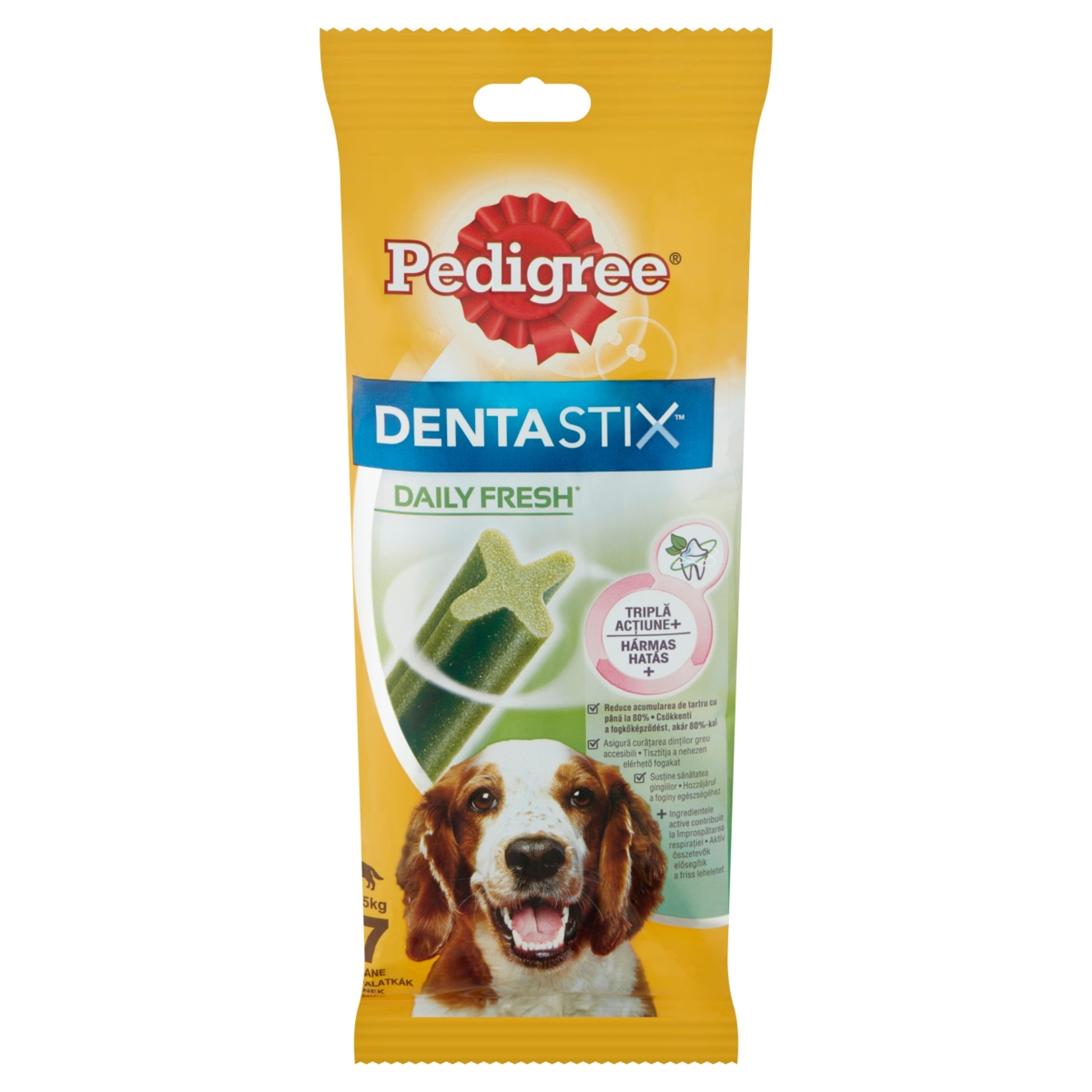 Pedigree jutalom falat kutyáknak denta daily fresh medium - 7 db-2