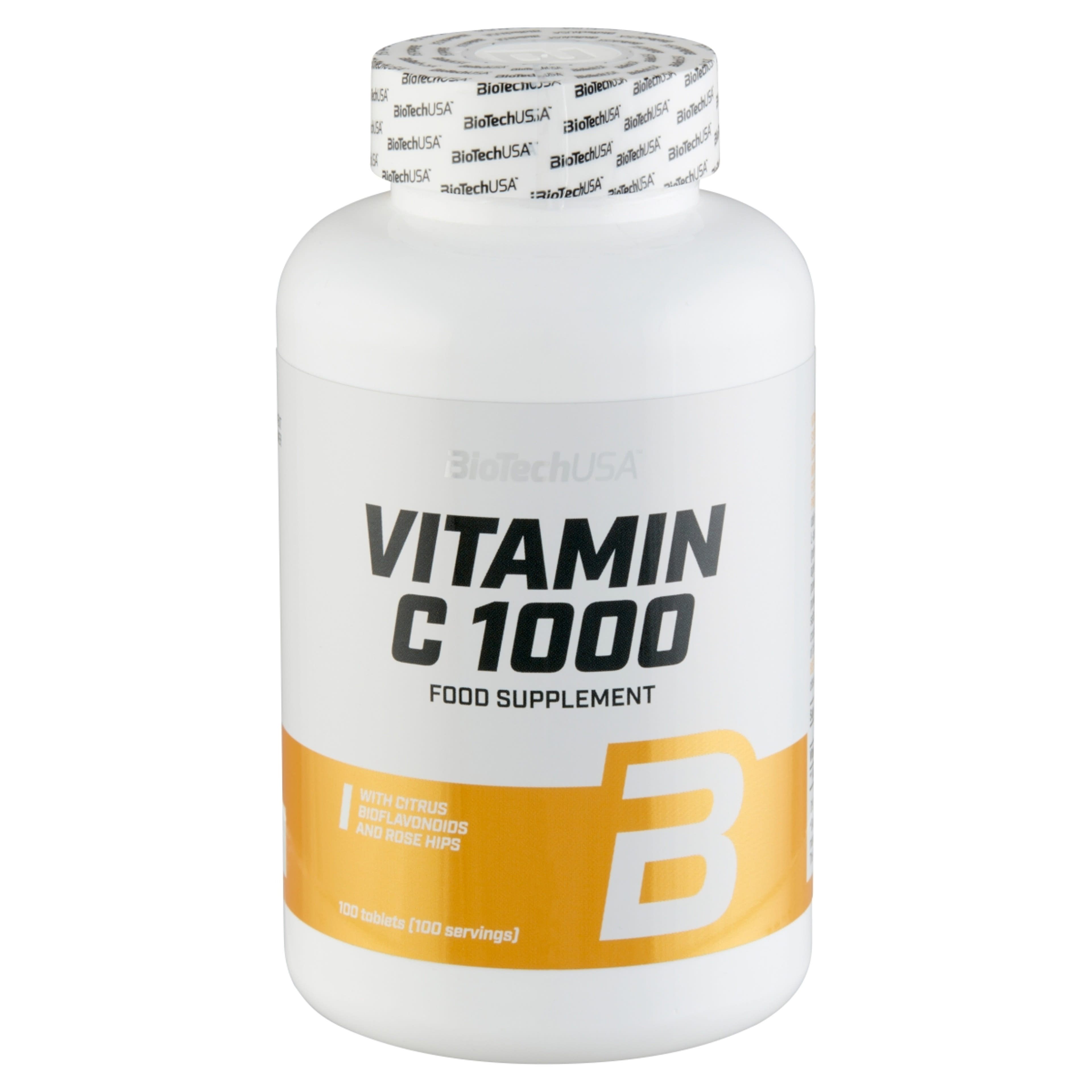 BioTechUSA C-vitamin 1000 Bioflavonoid Tabletta - 100 db-2