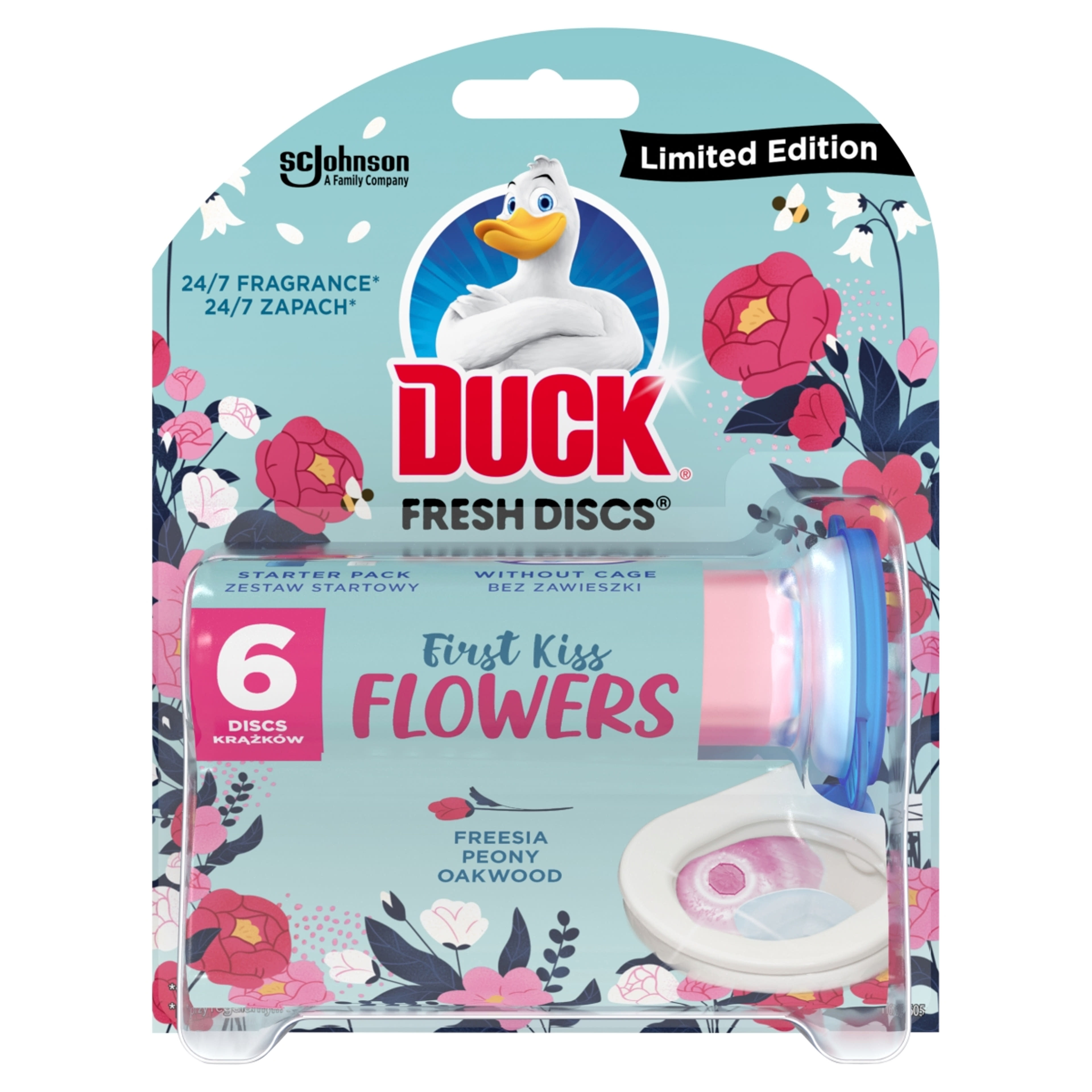 Duck First Kiss Flowers Fresh korong - 36 ml