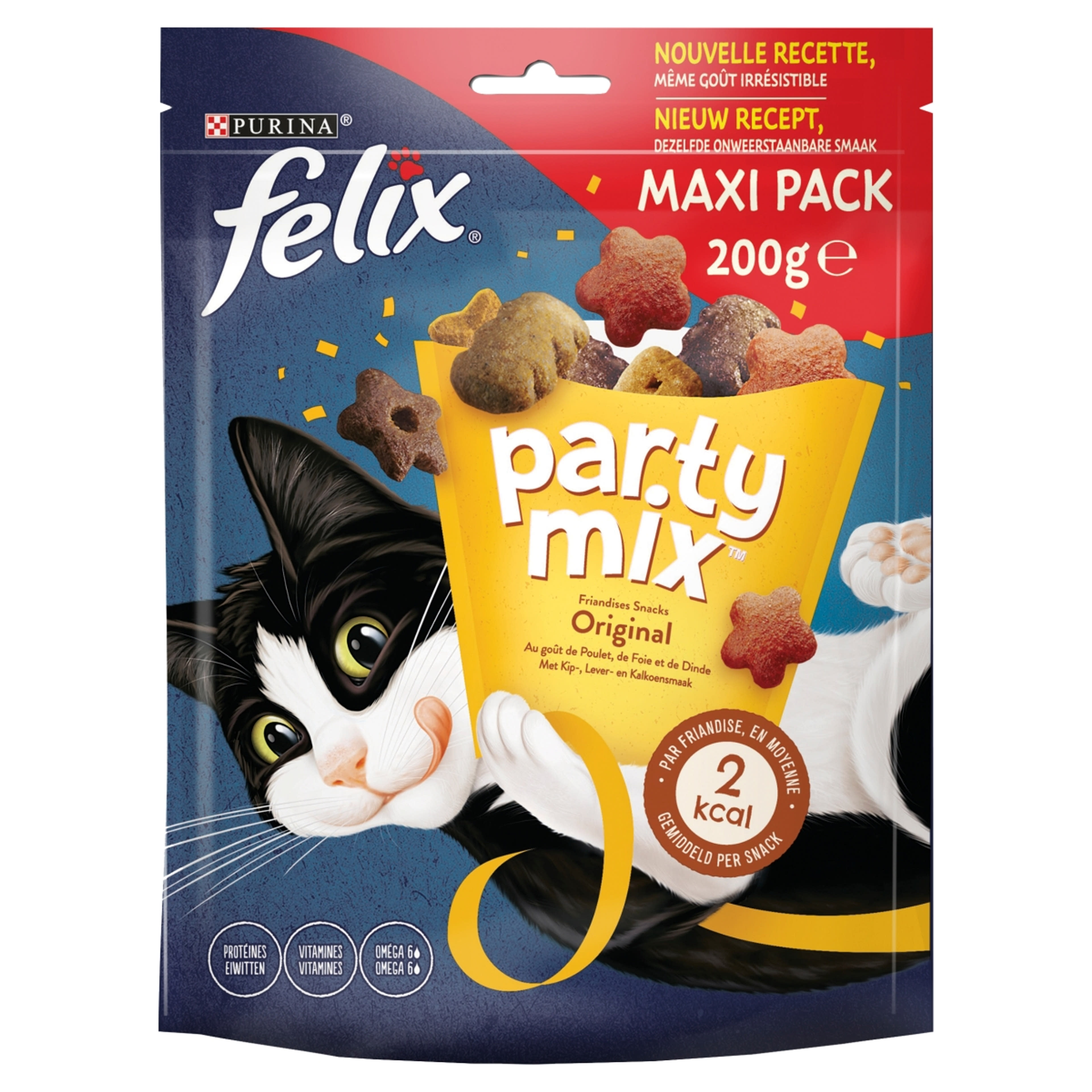 Felix Party Mix Original Mix macska jutalomfalat - 200 g-1