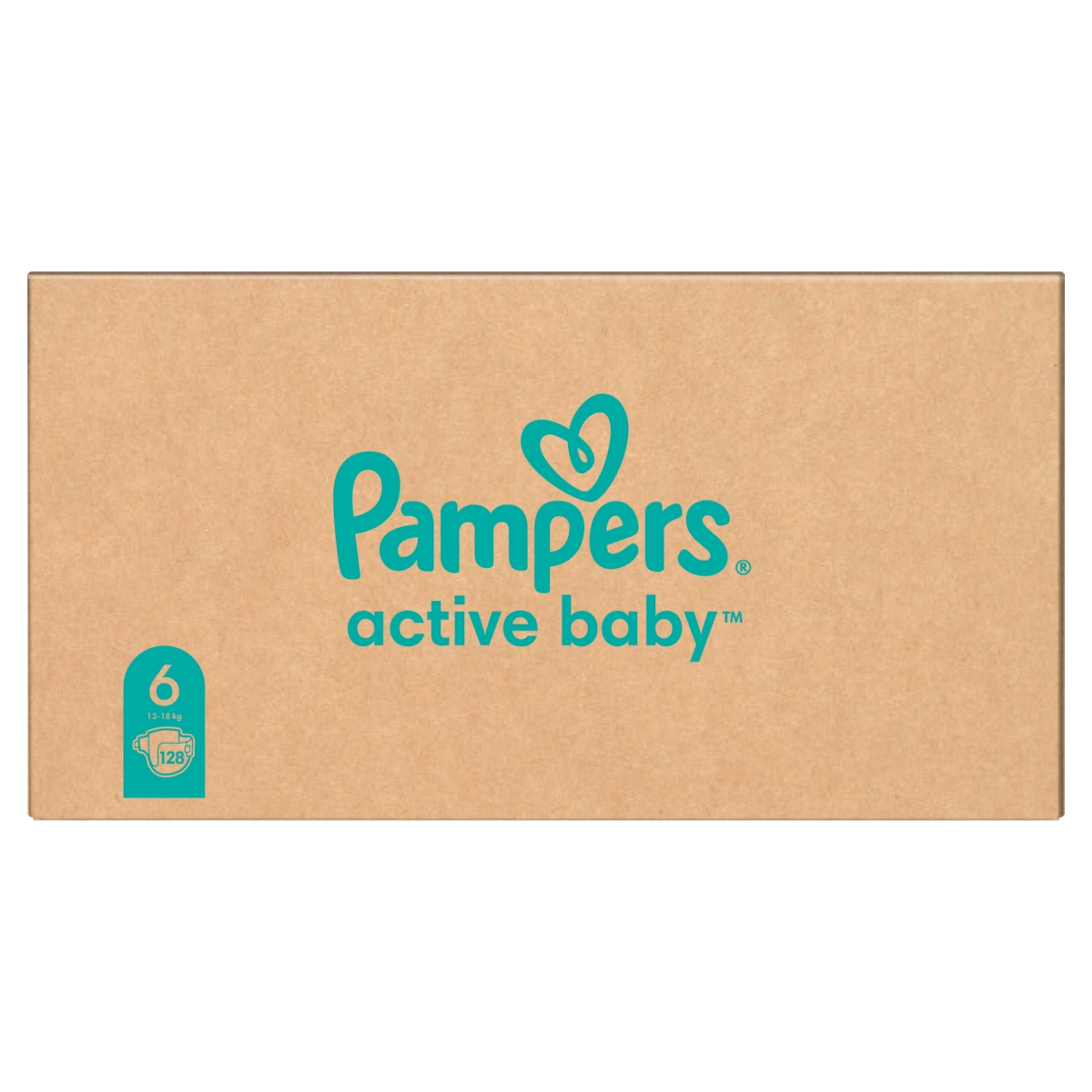 Pampers Active baby Monthly Pack 6 13-18 kg - 128 db