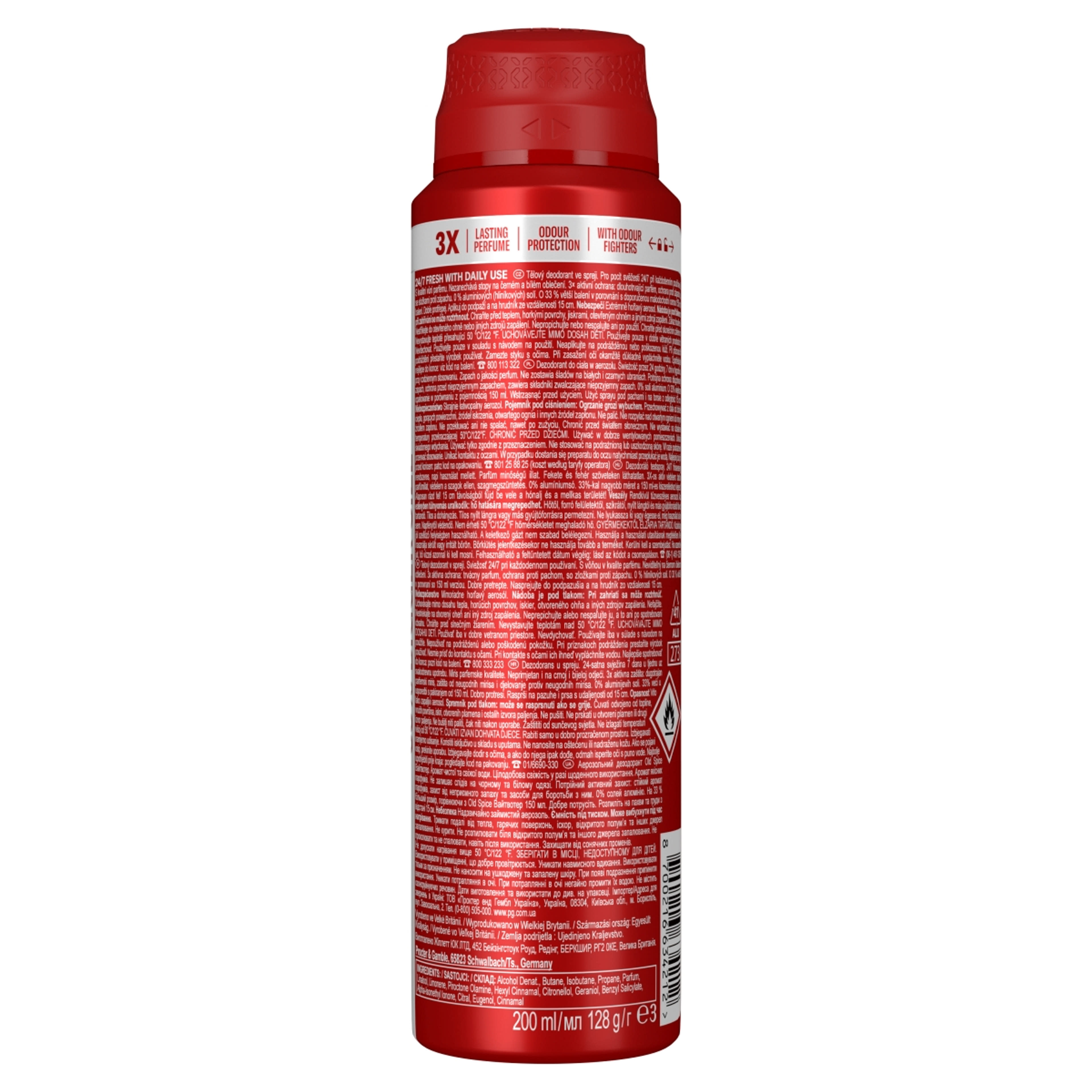 Old Spice Whitewater dezodor spray férfiaknak - 200 ml-2