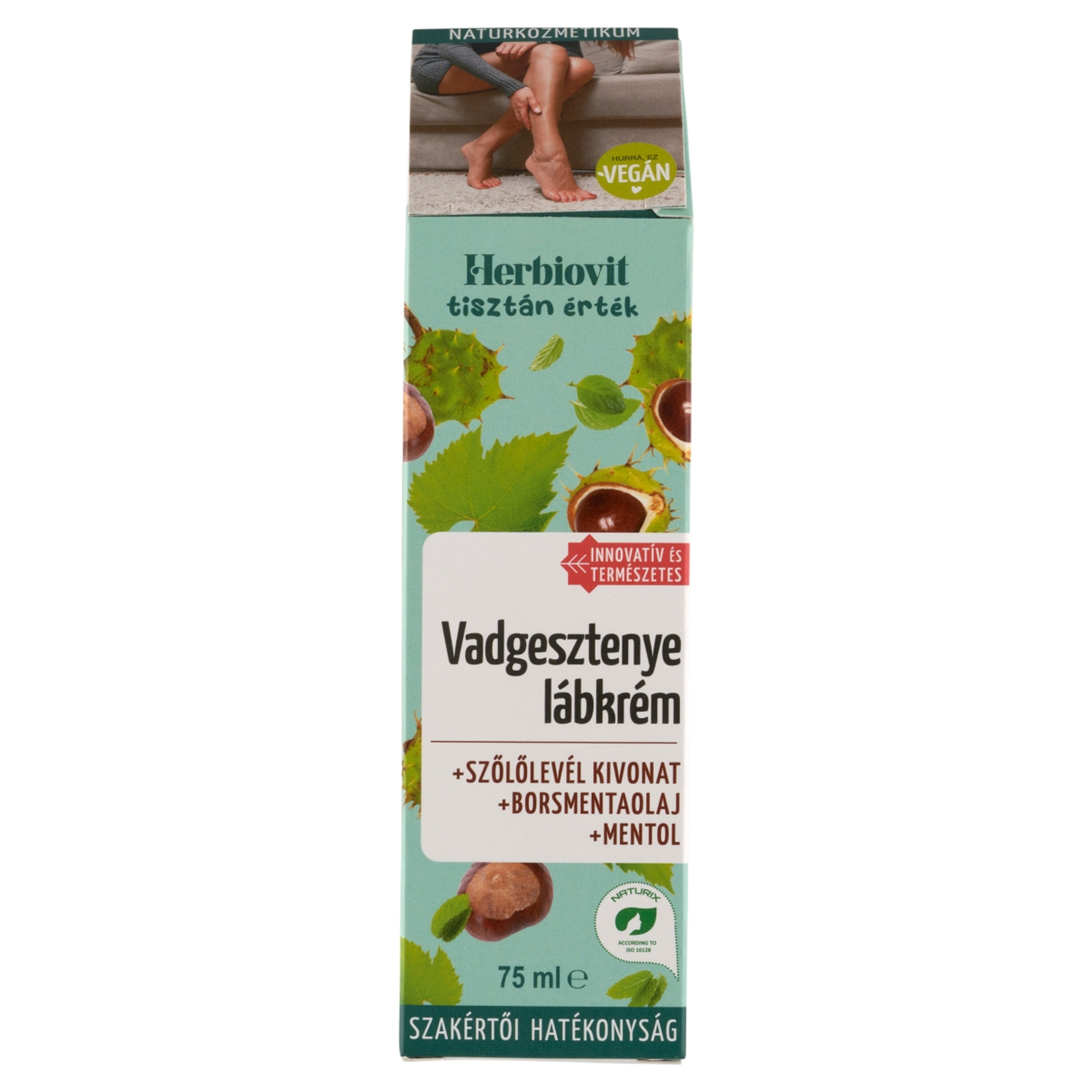 Herbiovit Vadgesztenye lábkrém - 75 ml