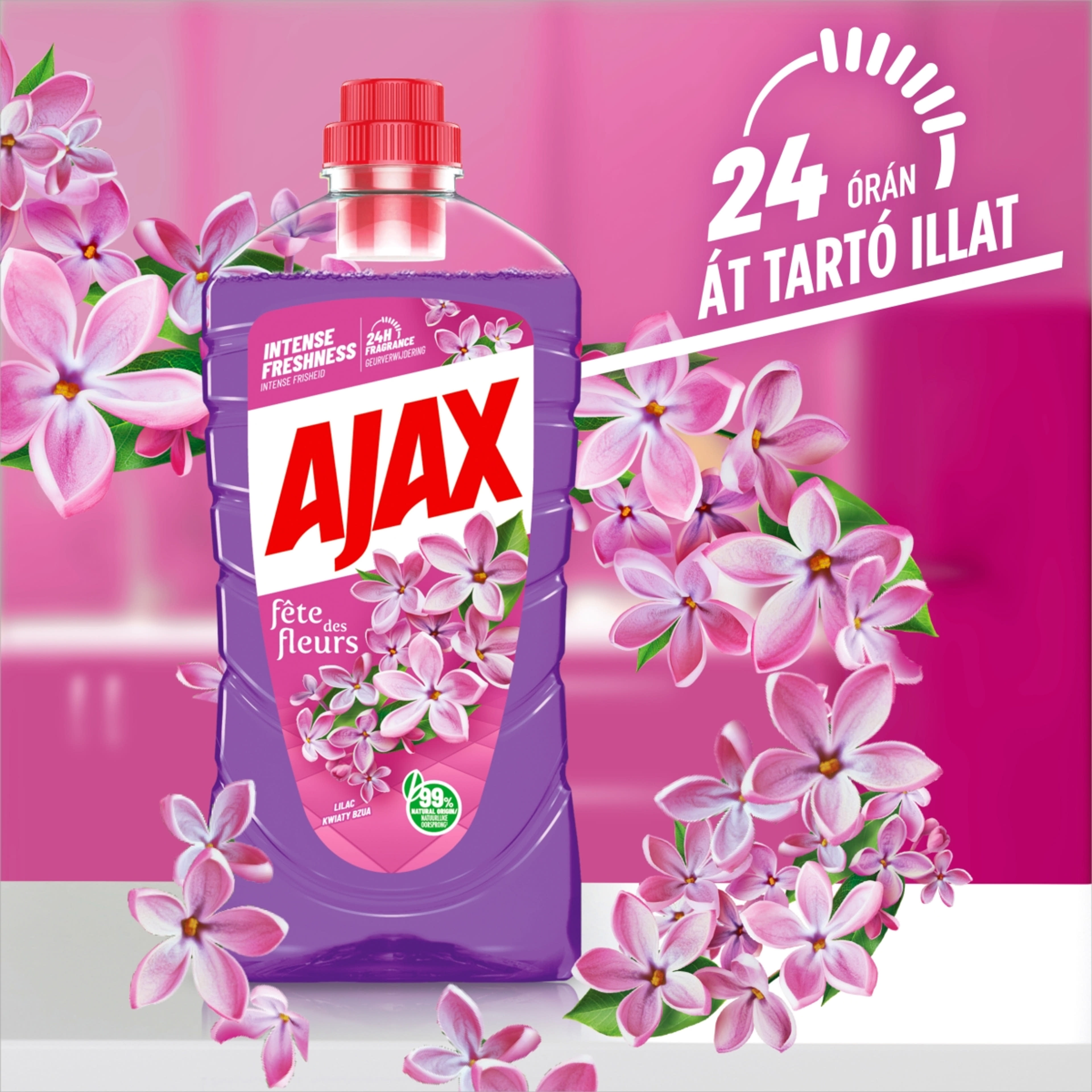 Ajax Floral Fiesta Lilac Breeze általános tisztítószer - 1000 ml-3