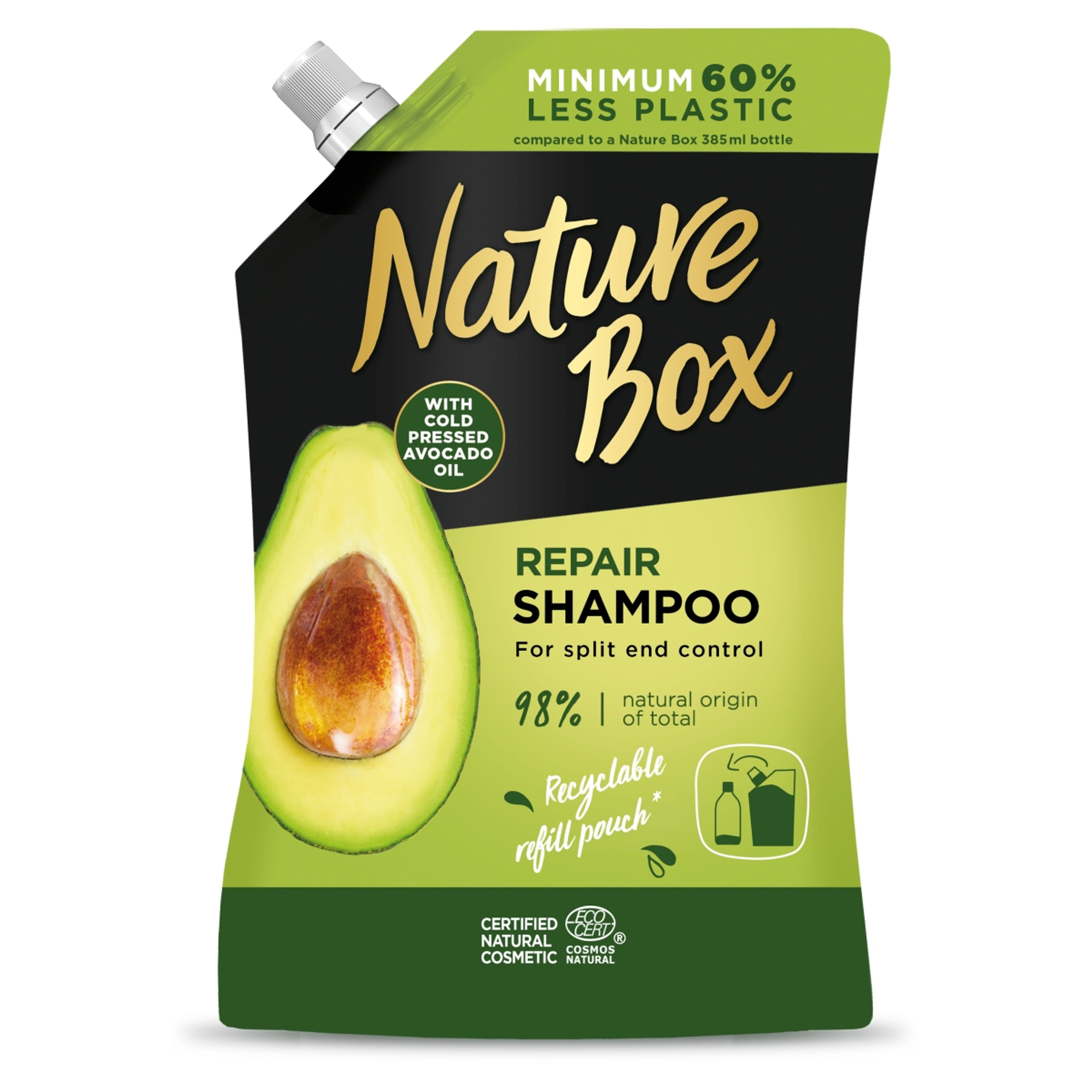 Nature Box sampon utántöltő avokádó - 500 ml-1