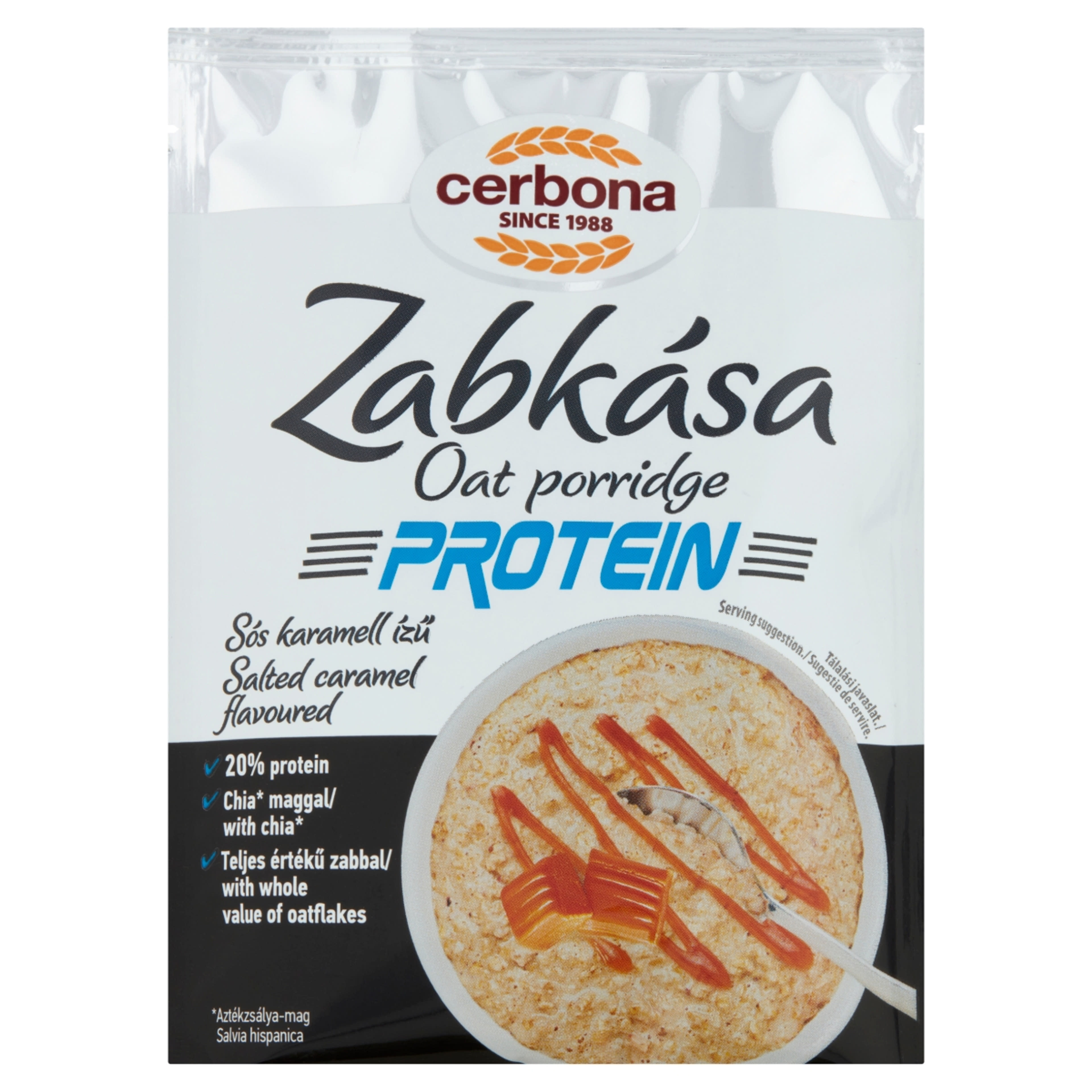 Cerbona sport protein zabkása sós-karamellás - 60 g