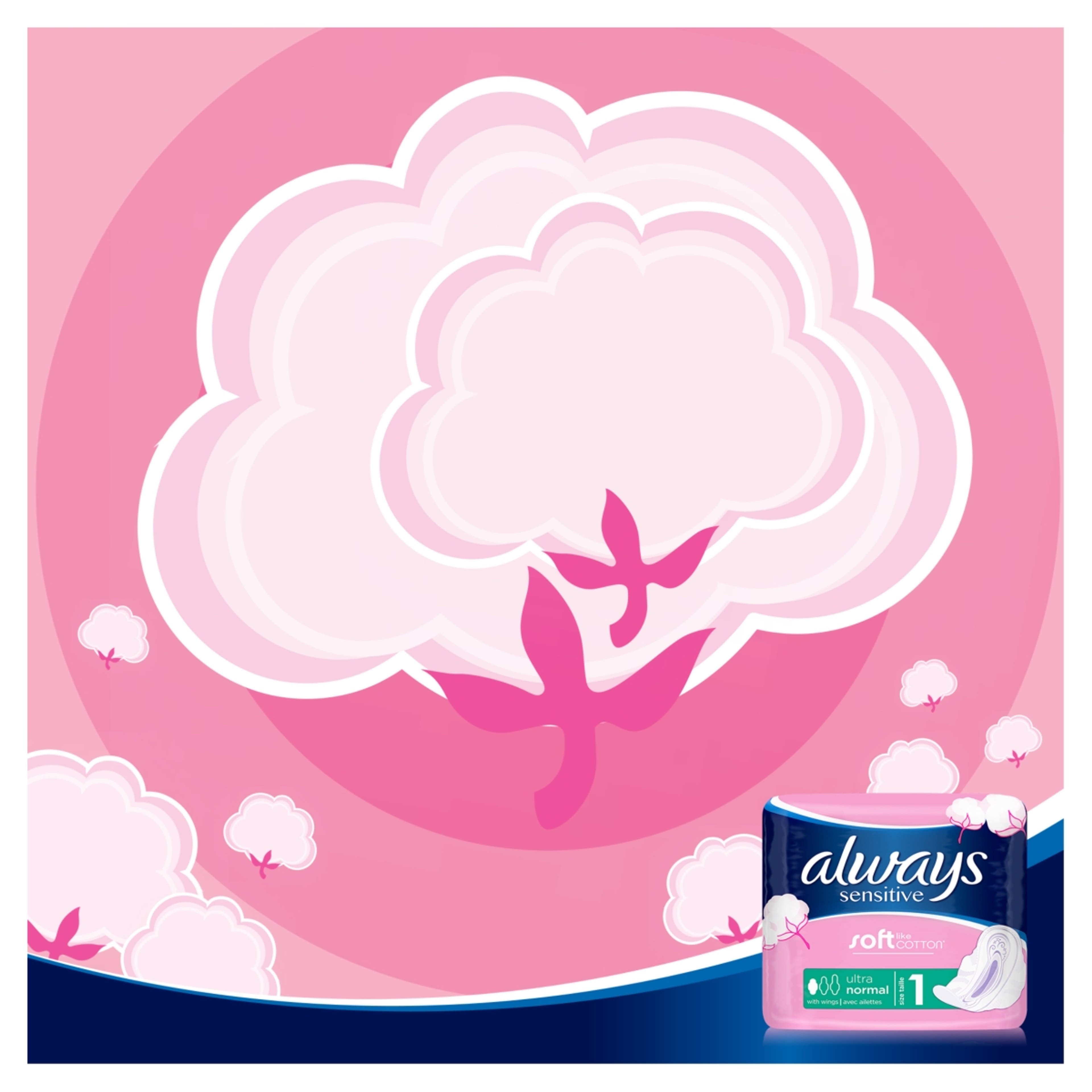 Always Sensitive Ultra Normal Plus intim betét - 10 db-6