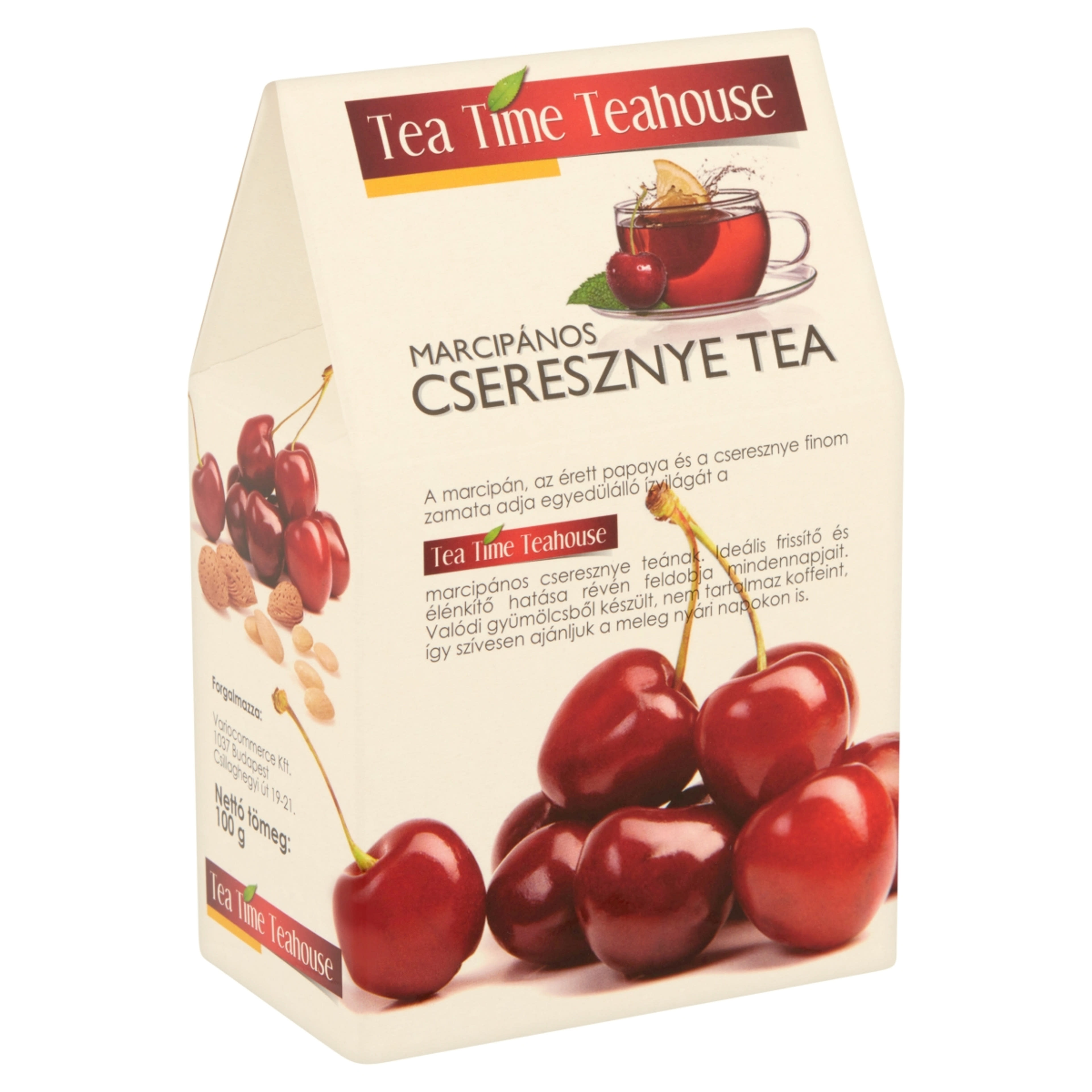 Tea Time Teaház Marcipános Cseresznye tea - 100 g-3