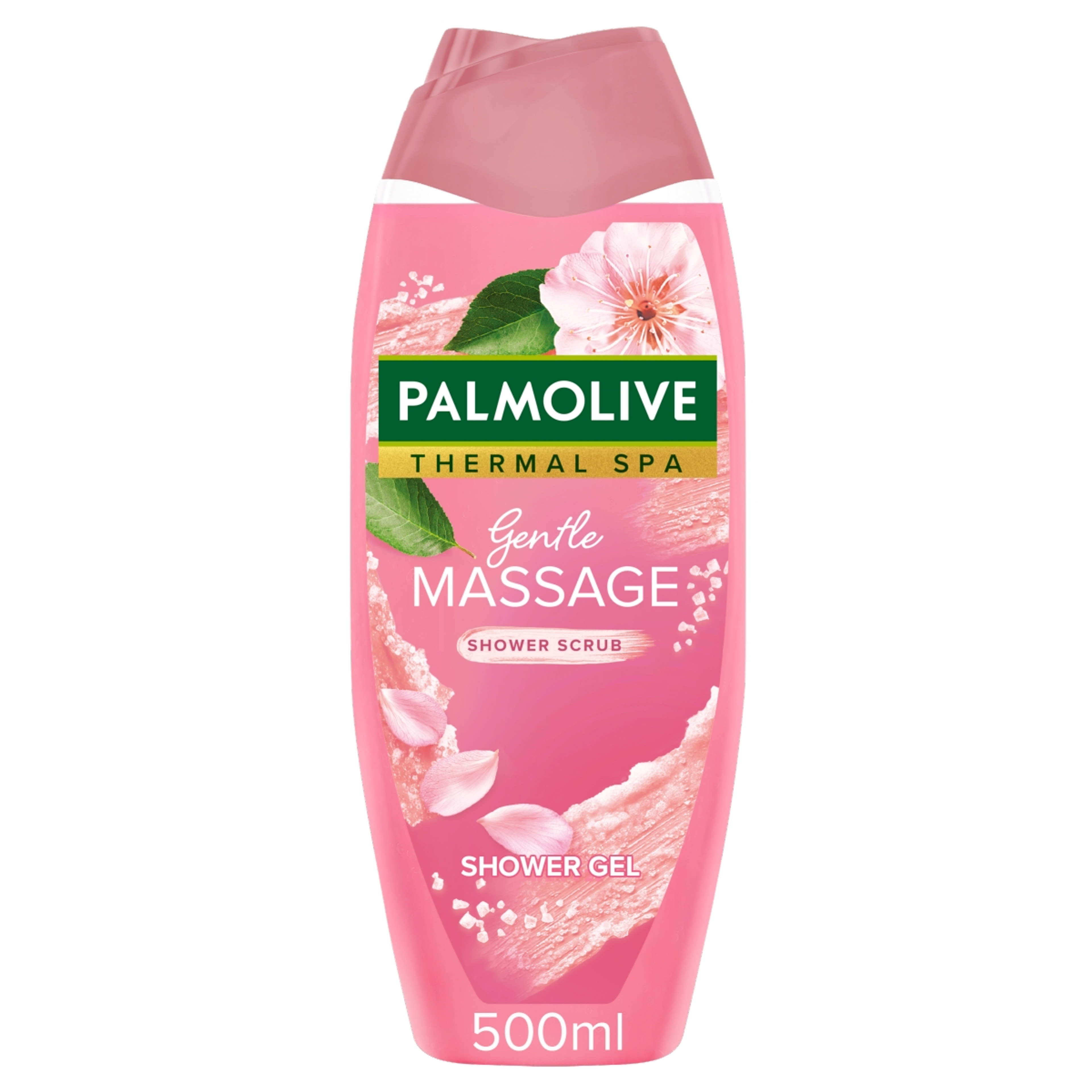 Palmolive Thermal Spa Gentle Massage bőrradirozó tusfürdő cseresznyevirág illattal - 500 ml-1