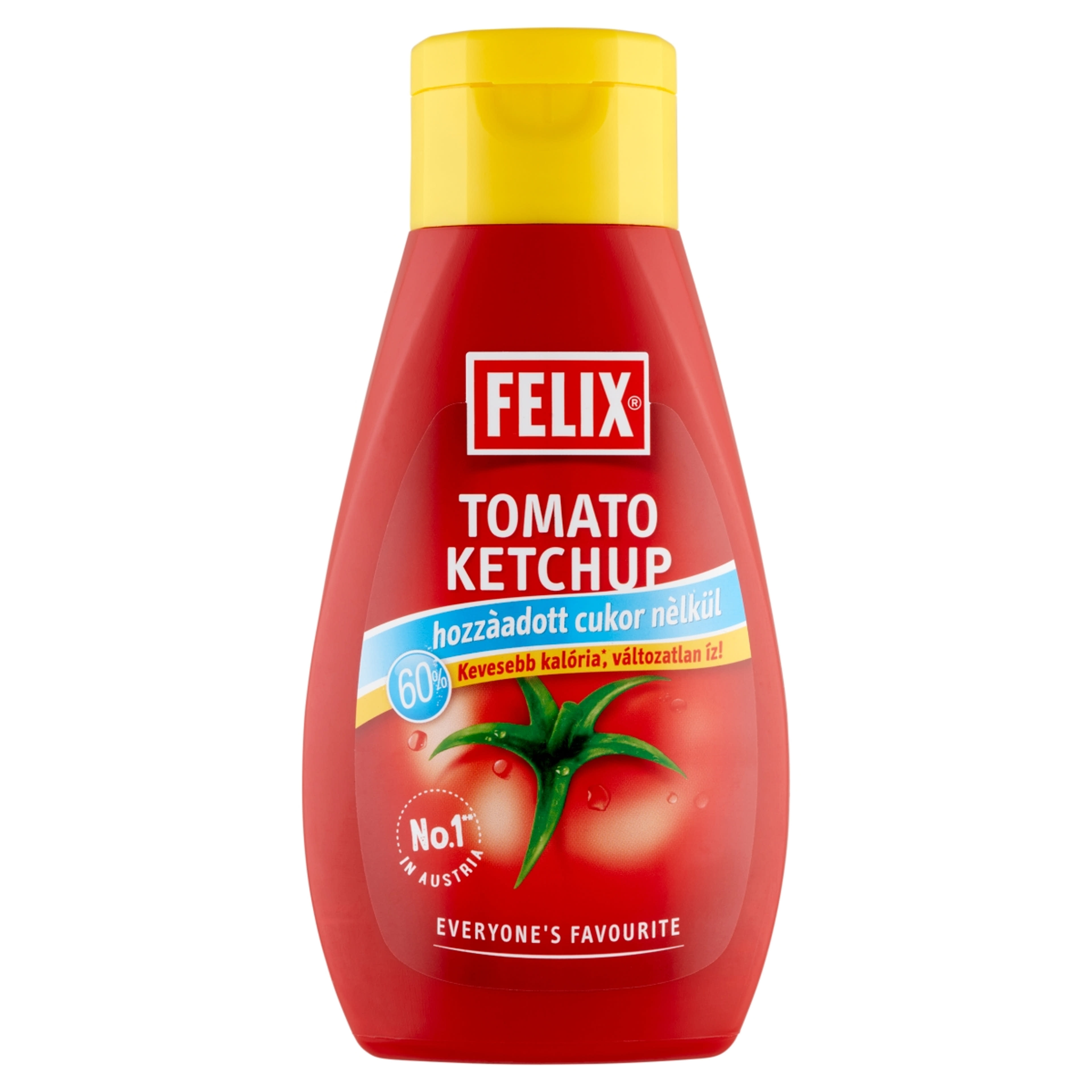 Felix ketchup hozzáadott cukor nélkül - 435 g