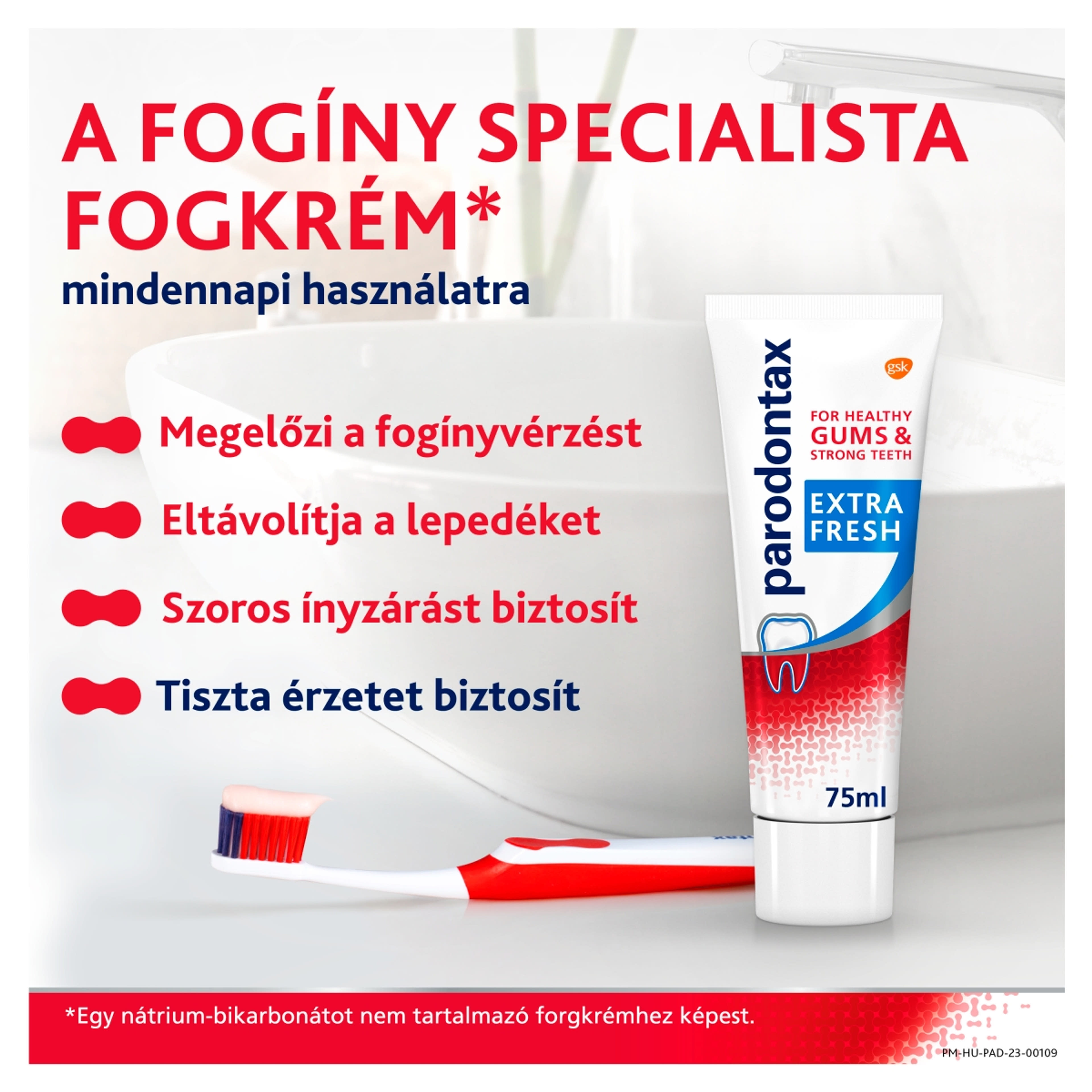 Parodontax Extra Fresh fogkrém - 75 ml-8