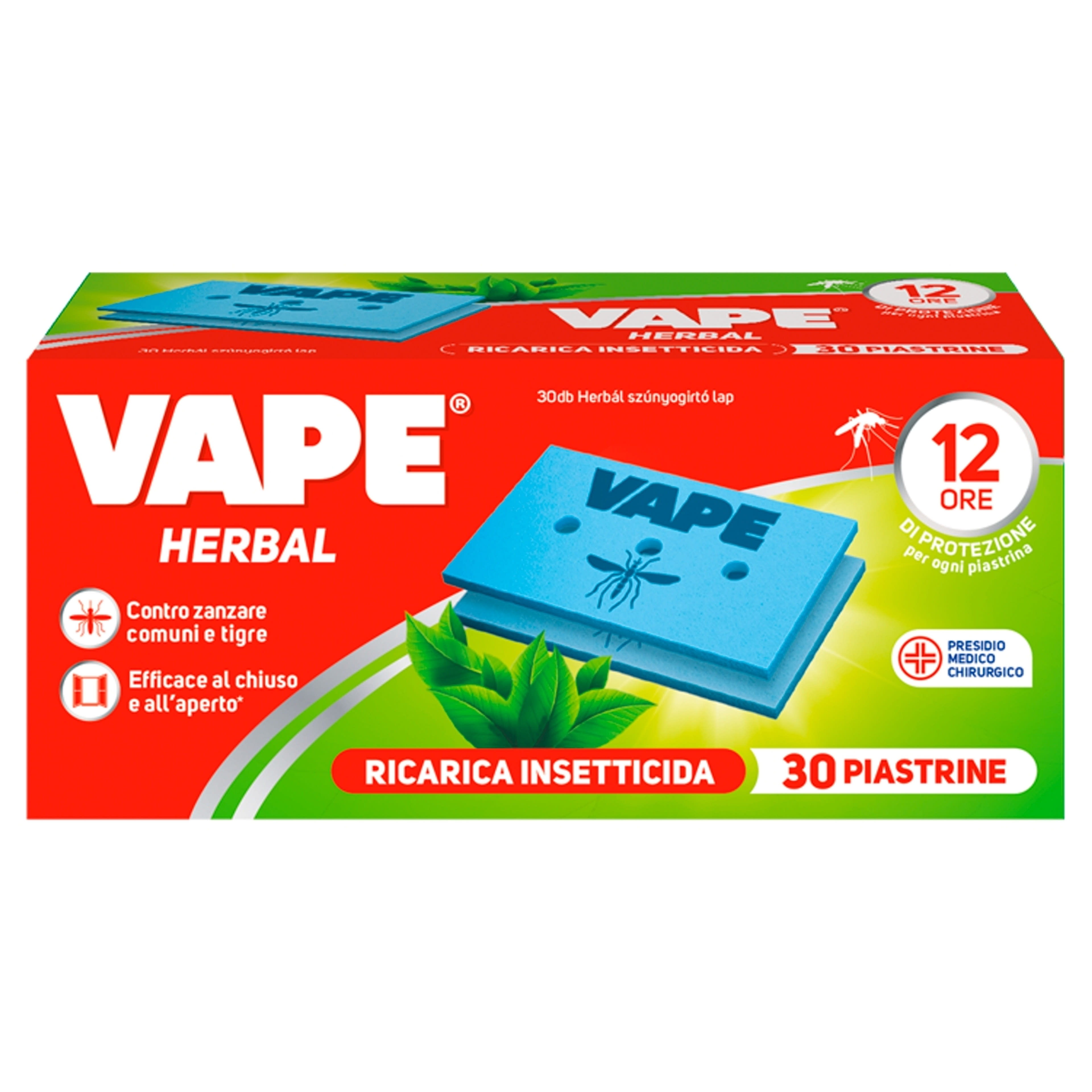 Vape Herbal szúnyogriasztó lap - 30 db-1