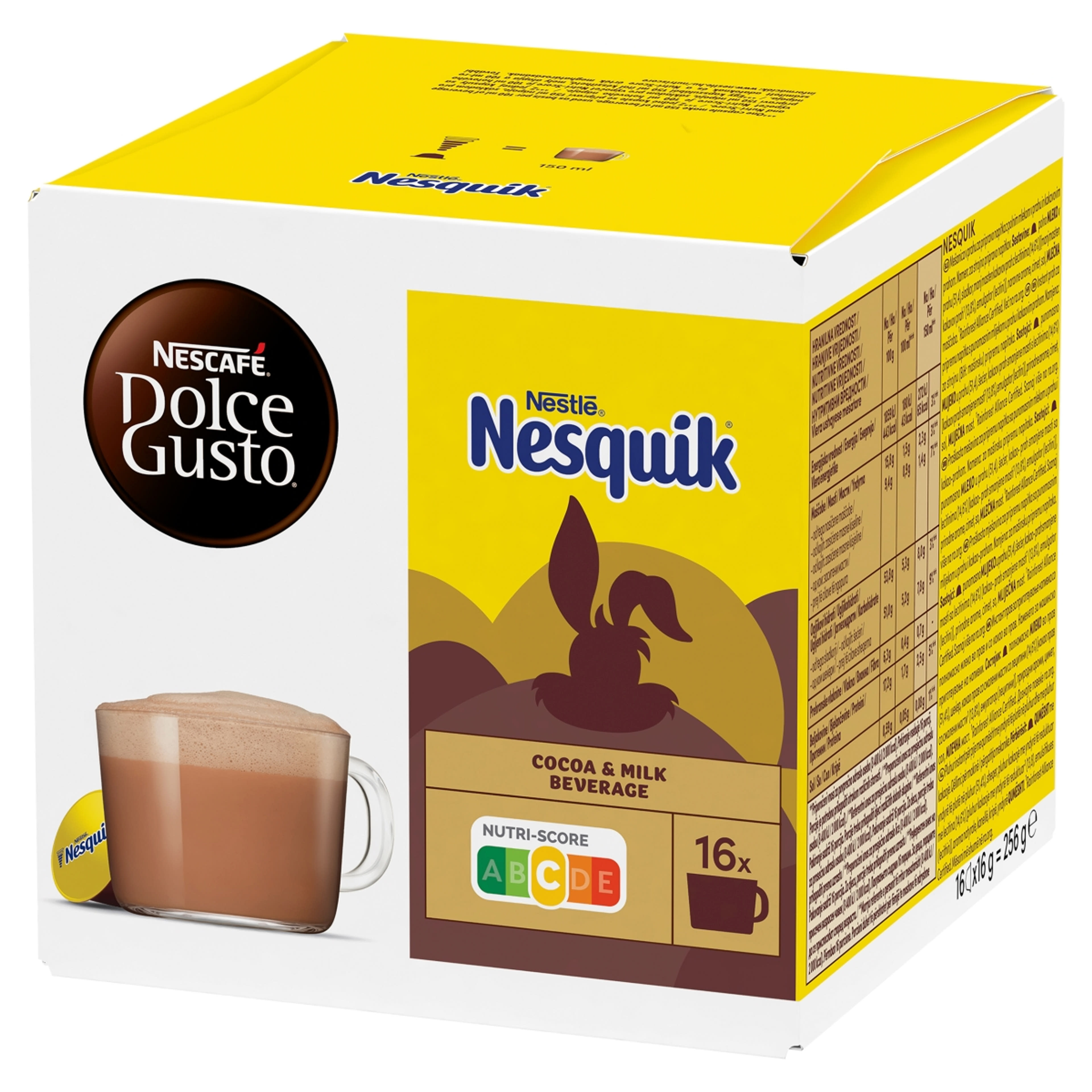Nescafé Dolce Gusto Nesquik tejpor és kakaó alapú italpor kapszula - 1db-2