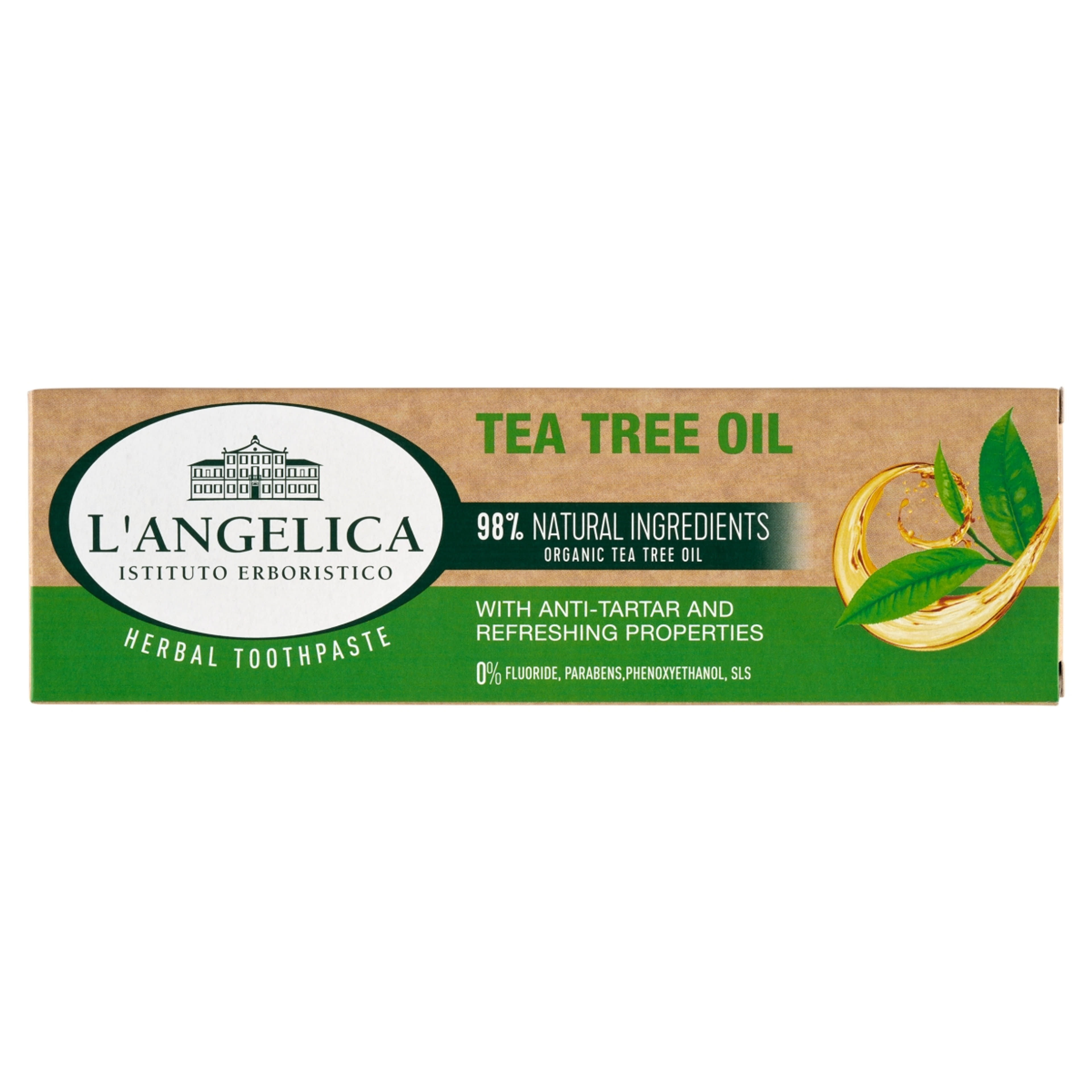 L'Angelica Herbal Tea Tree Oil fogkrém - 75 ml-1
