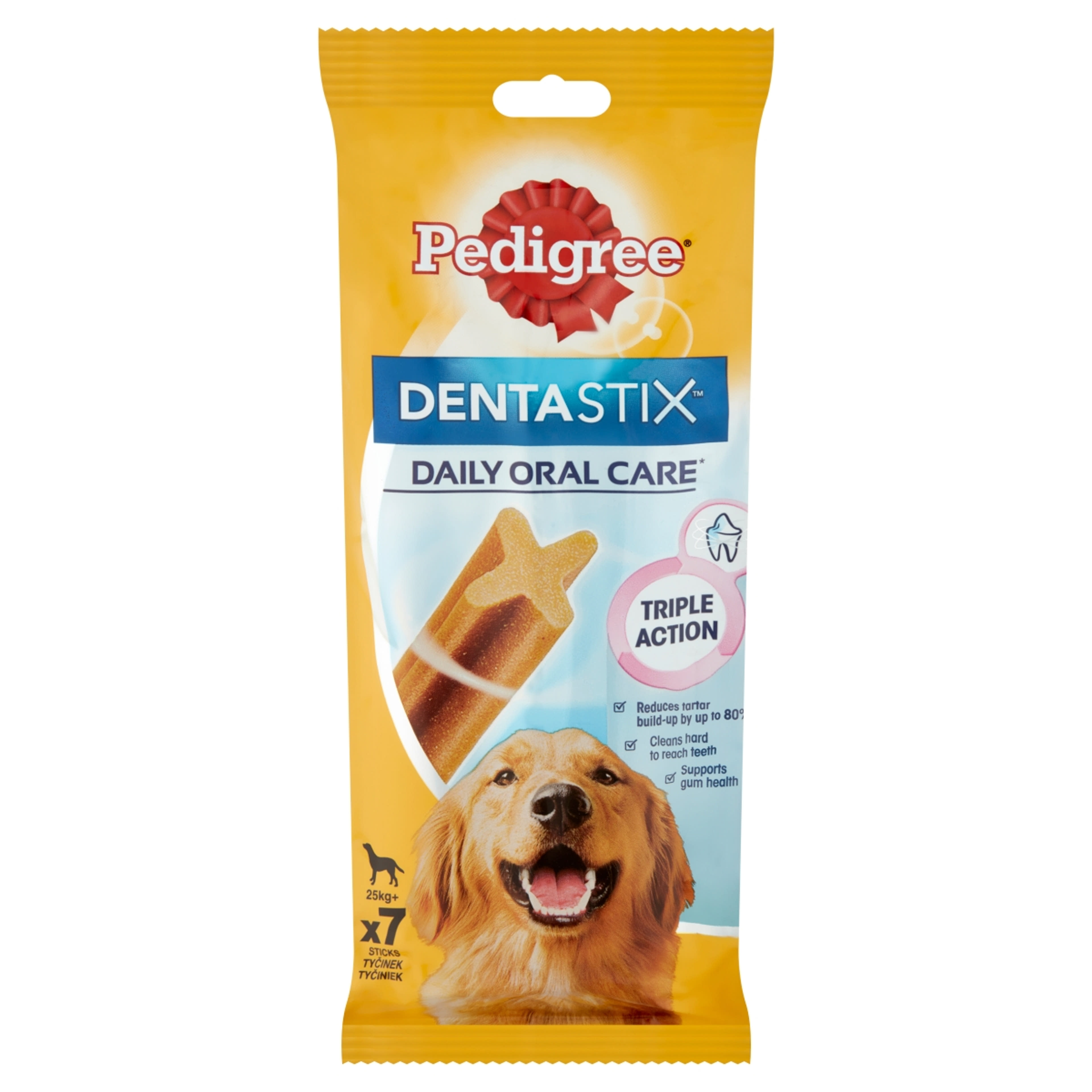 Pedigree DentaStix 4 hónapnál idősebb kiegészítő szárazeledel kutyáknak - 7db-270 g-2