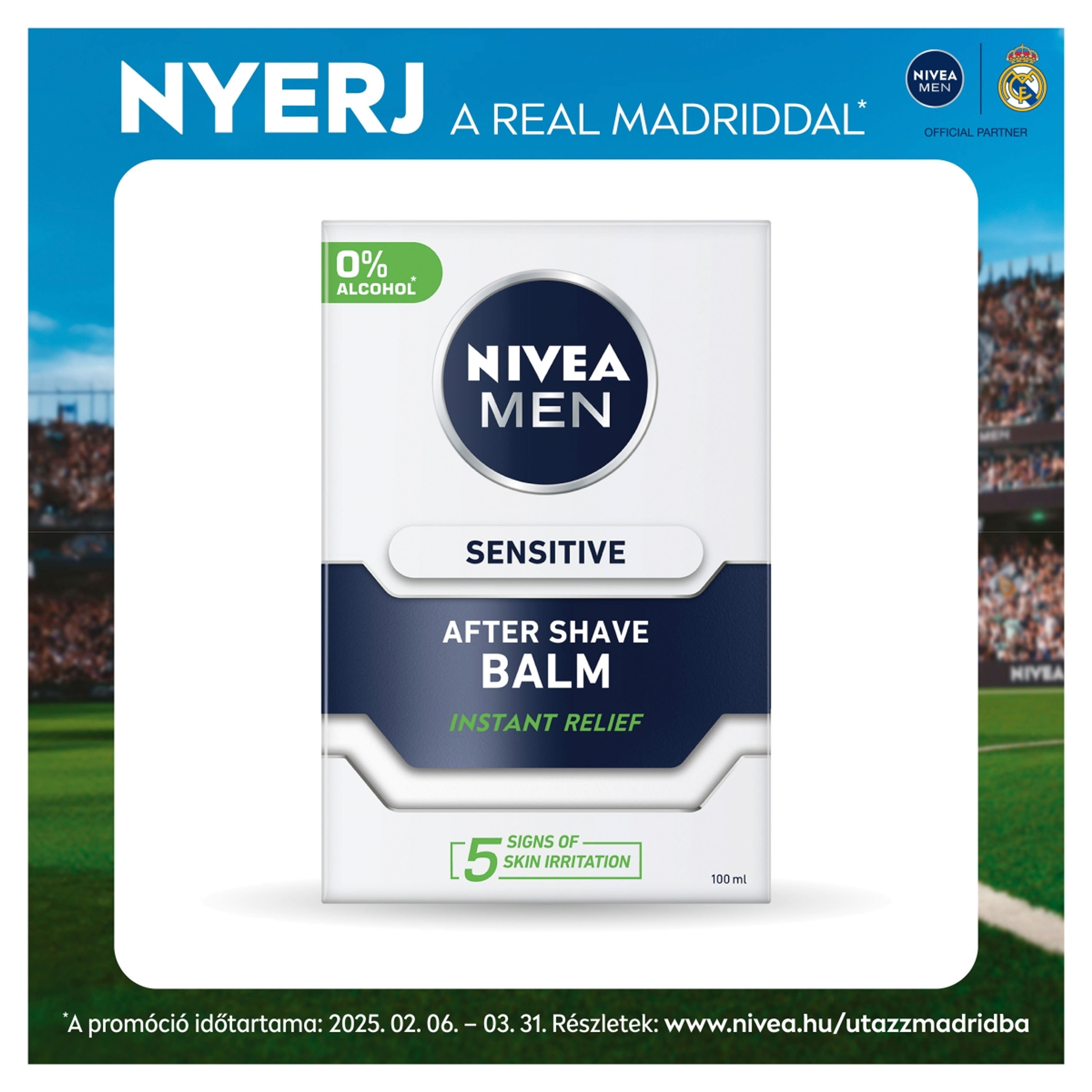 NIVEA MEN Sensitive Bőrnyugtató After Shave Balzsam - 100 ml