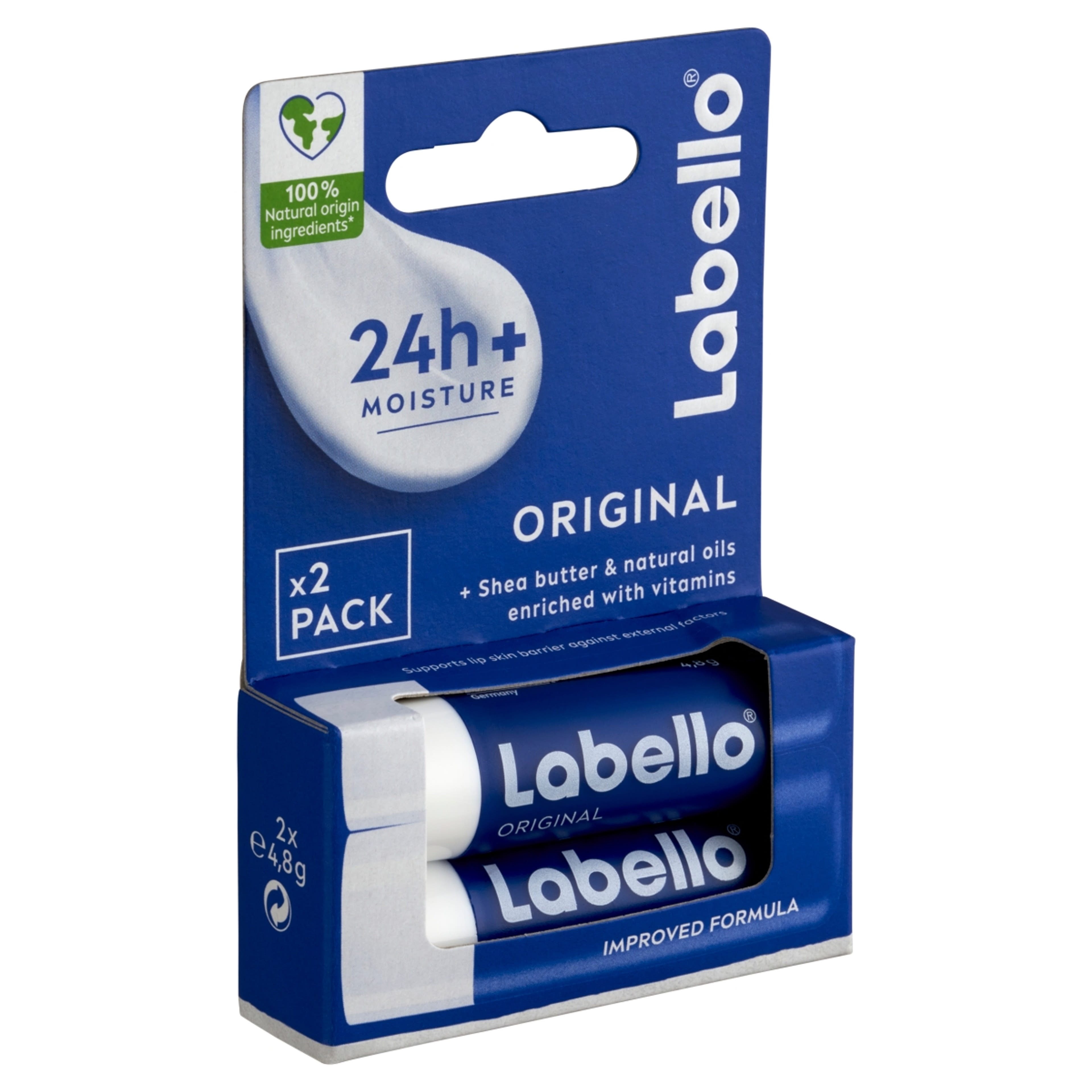 Labello Original ajakápoló (2x4,8 g) - 9,6 g-2