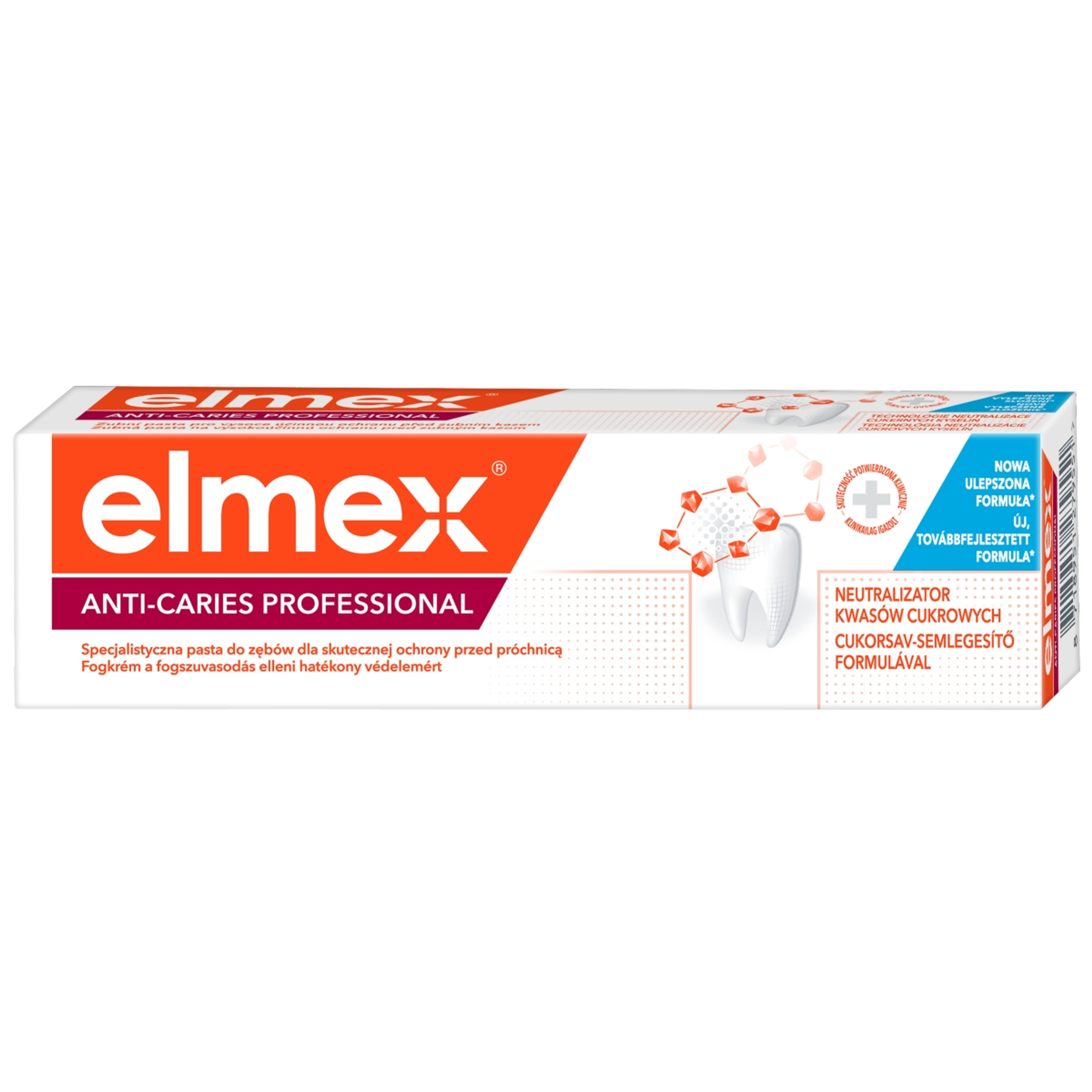 Elmex Anti Caries Professional fogkrém - 75 ml-6
