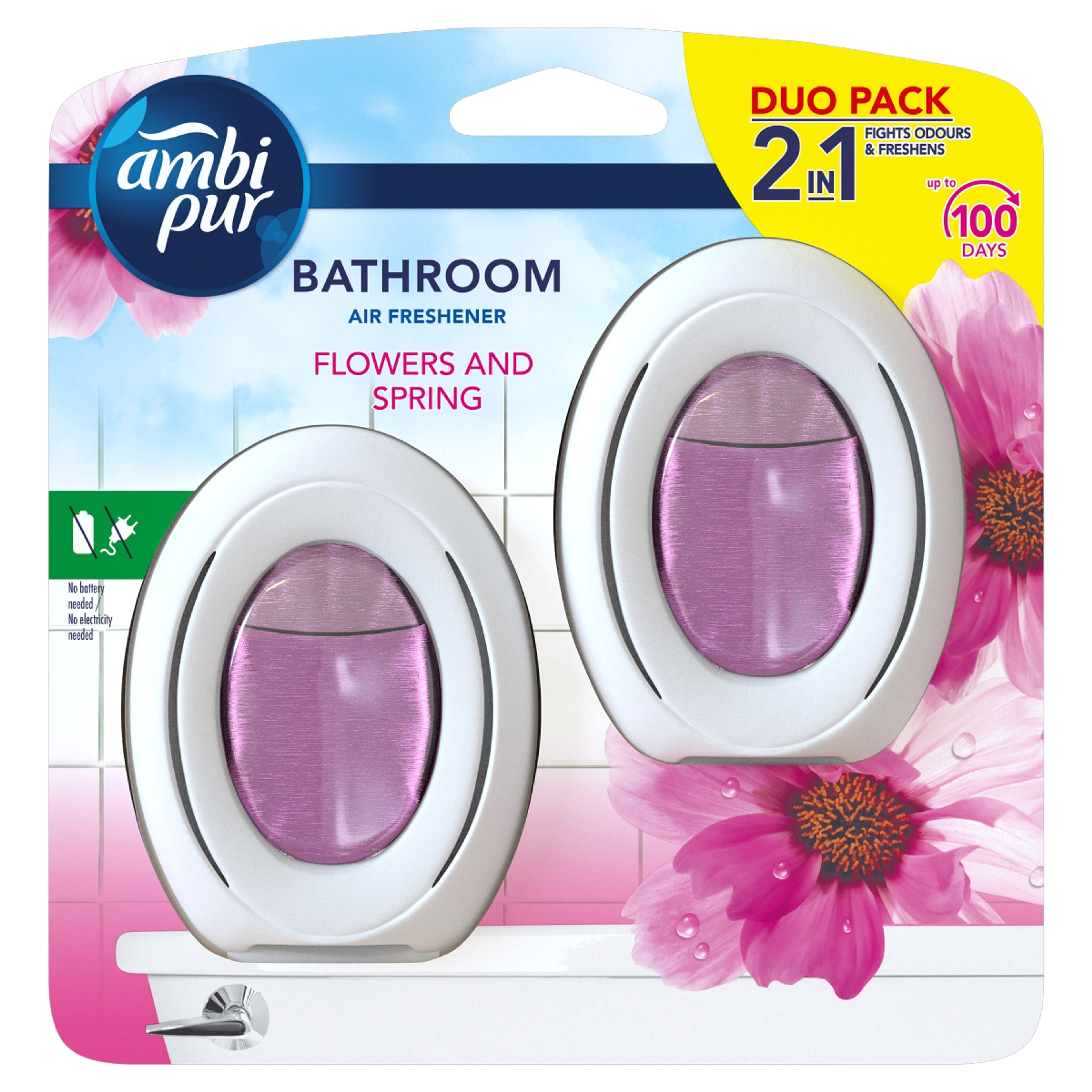 Ambi Pur Flower fürdőszobai légfrissítő - 15 ml