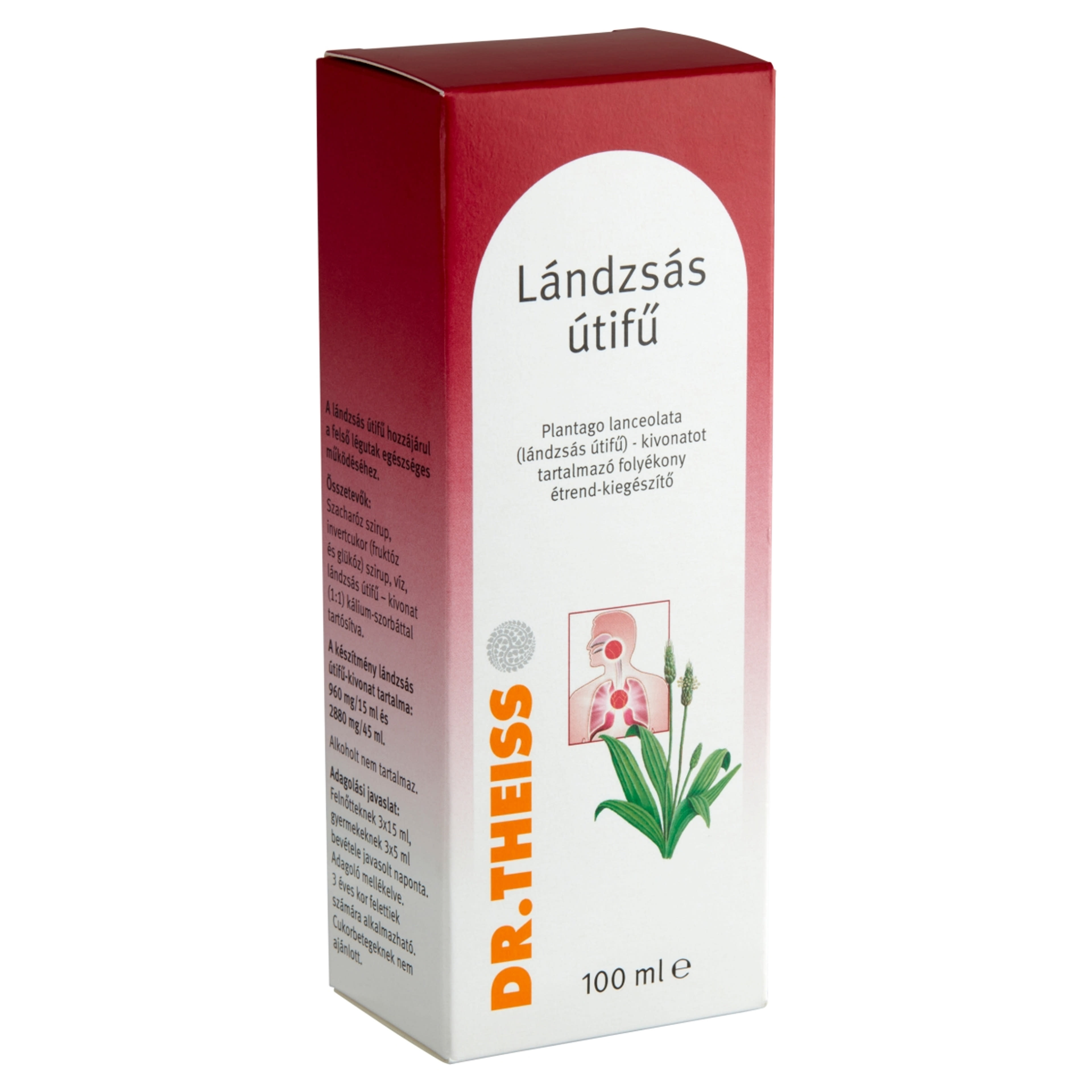 Dr.Theiss Lándzsás Útifű Folyékony Étrendkiegészítő - 100 ml-4