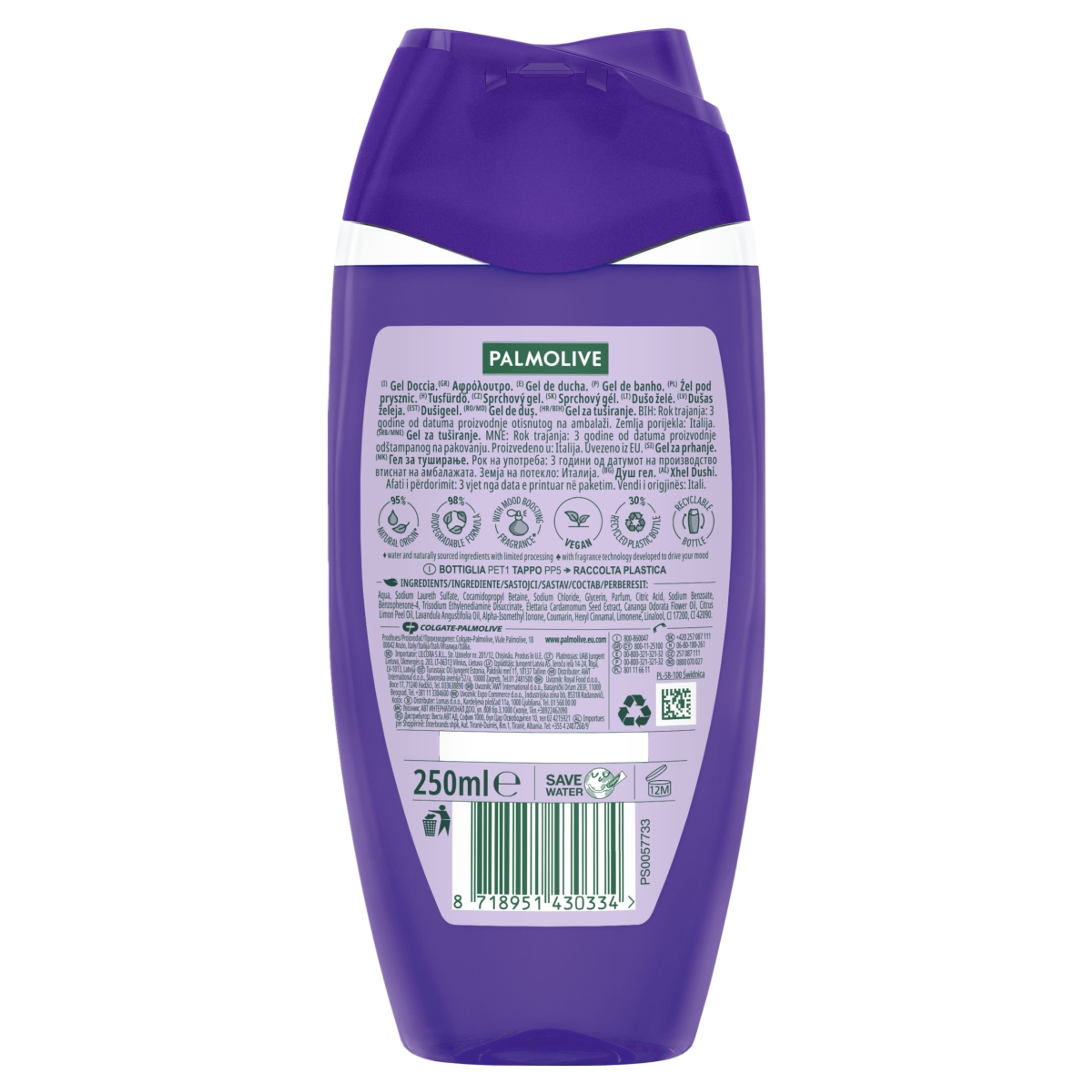 Palmolive Aroma Essence Ultimate Relax tusfürdő - 250 ml-2