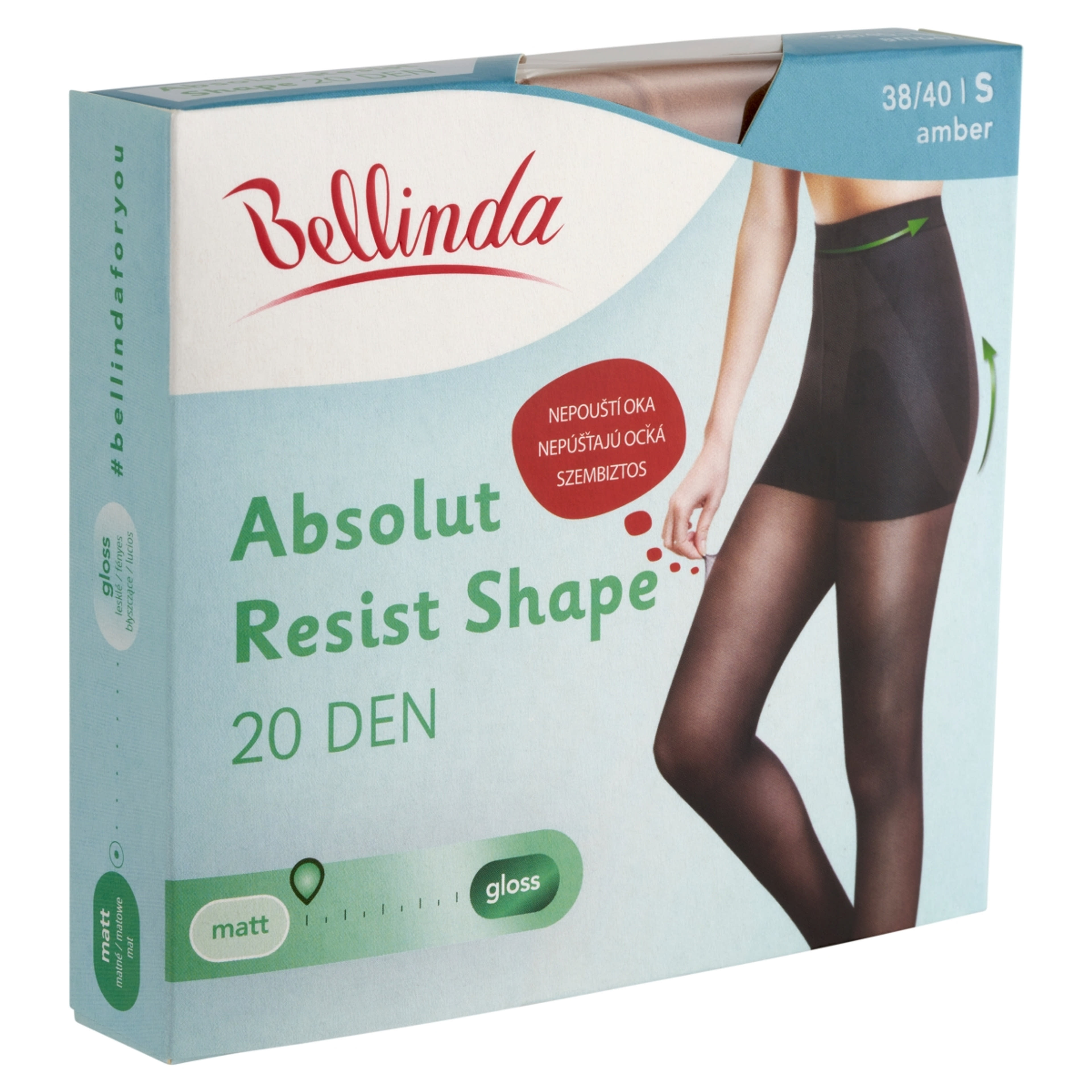 Bellinda Absolut Resist Shape harisnya /amber S   - 1 db-2