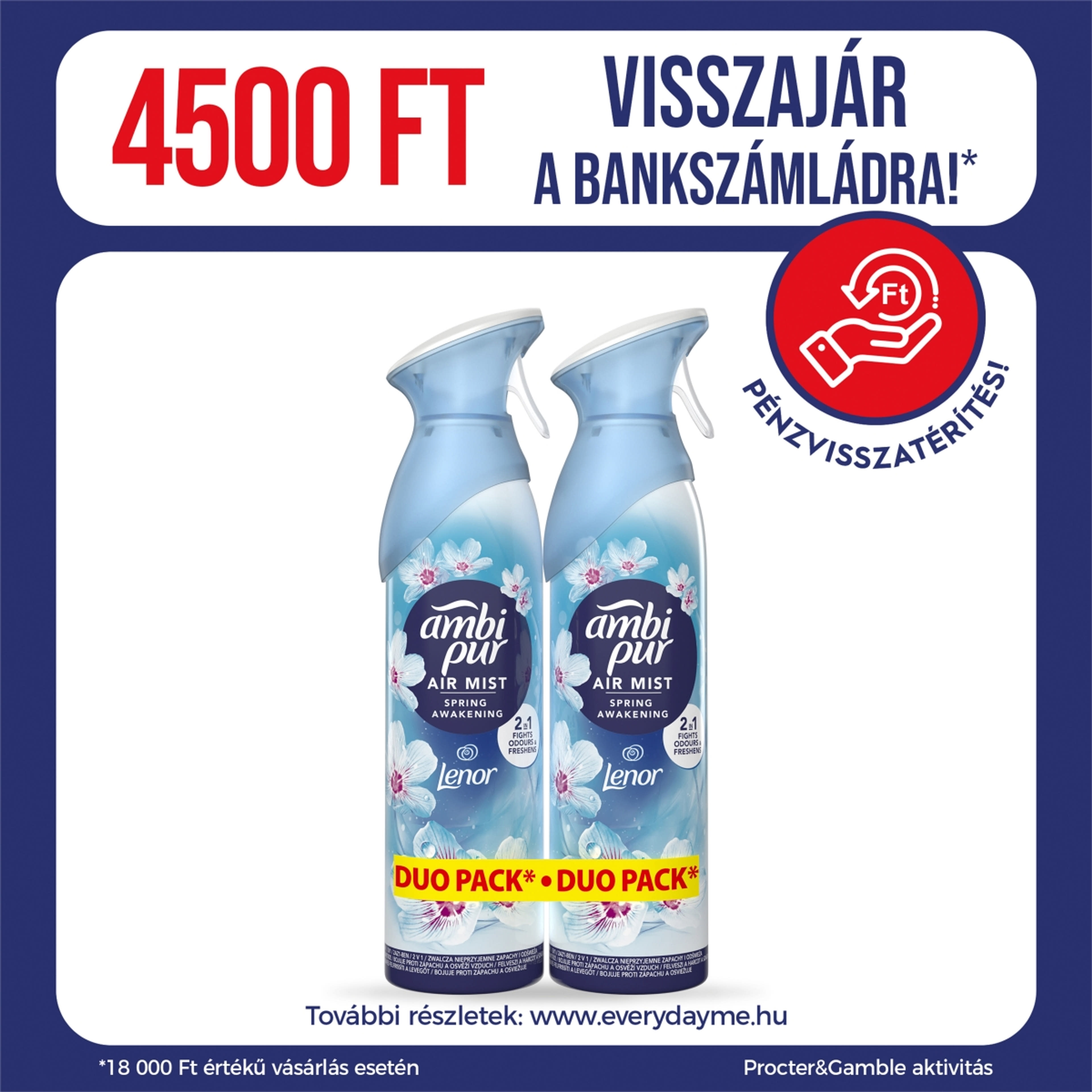 Ambi Pur Spring Awakening légfrissítő spray - 370 ml