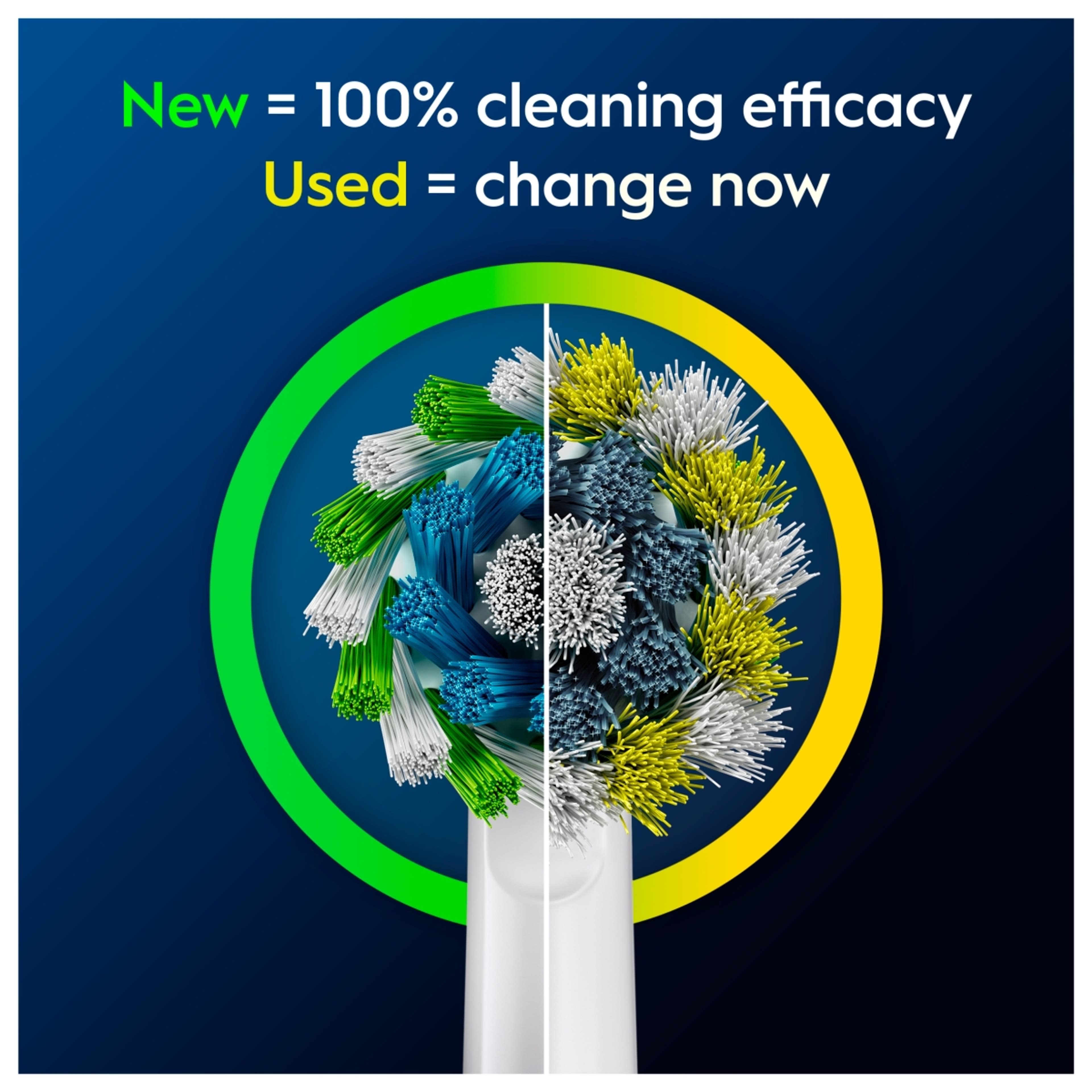 Oral-B Pro Cross Action fogkefefej - 8 db-8
