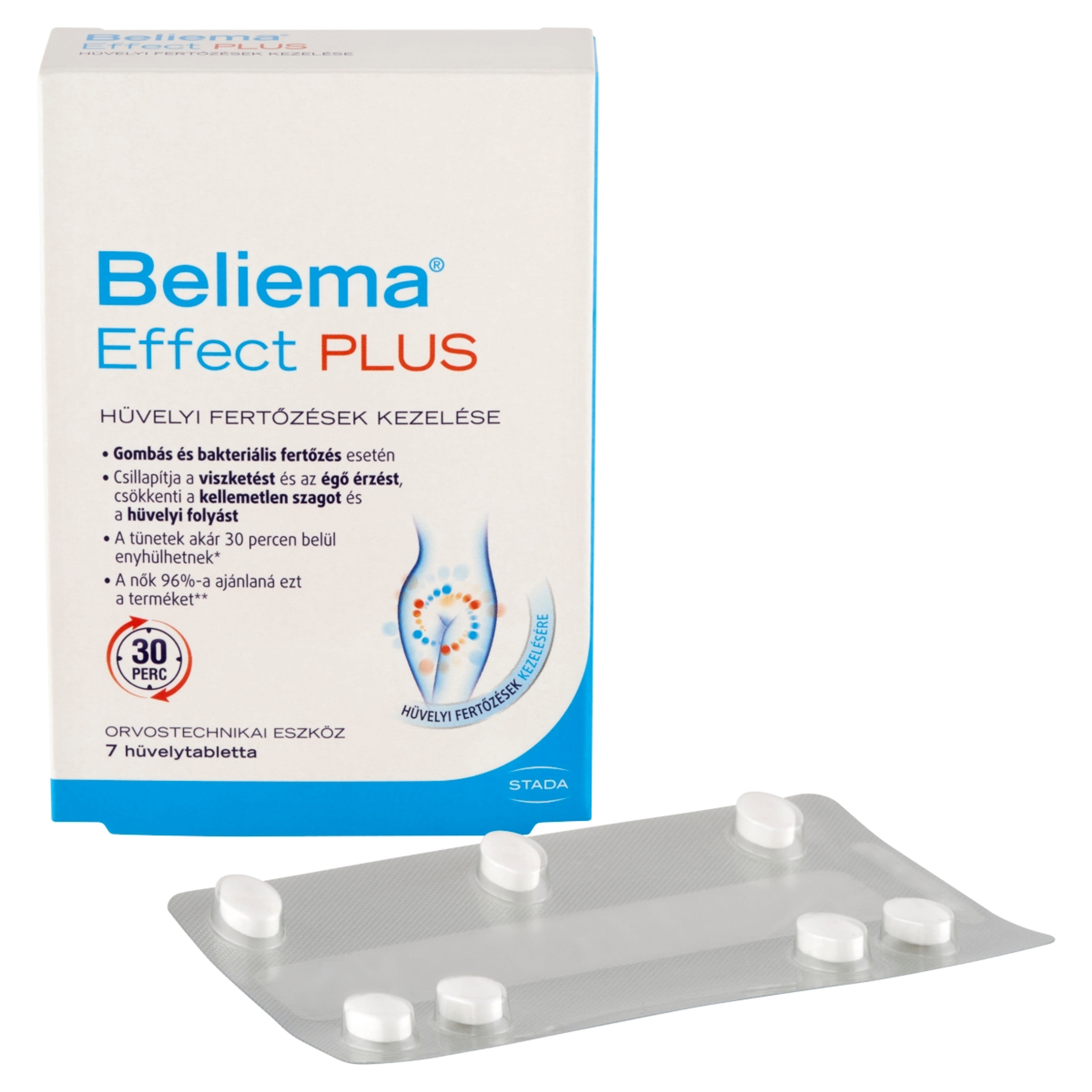 Beliema Effect Plus hüvelytabletta - 7 db-2